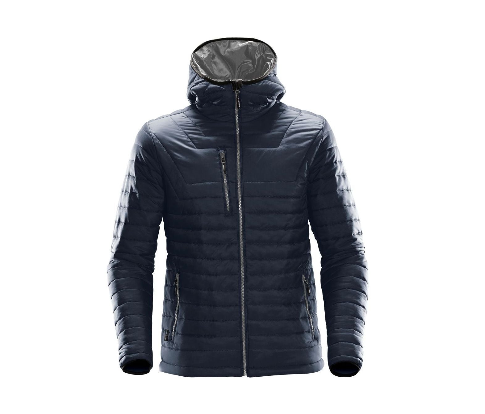 Doudoune à Capuche Homme - Navy / Charcoal