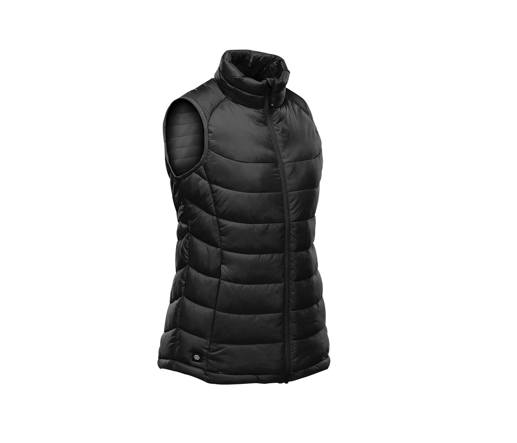 Bodywarmer Matelassé Femme - Black / Graphite