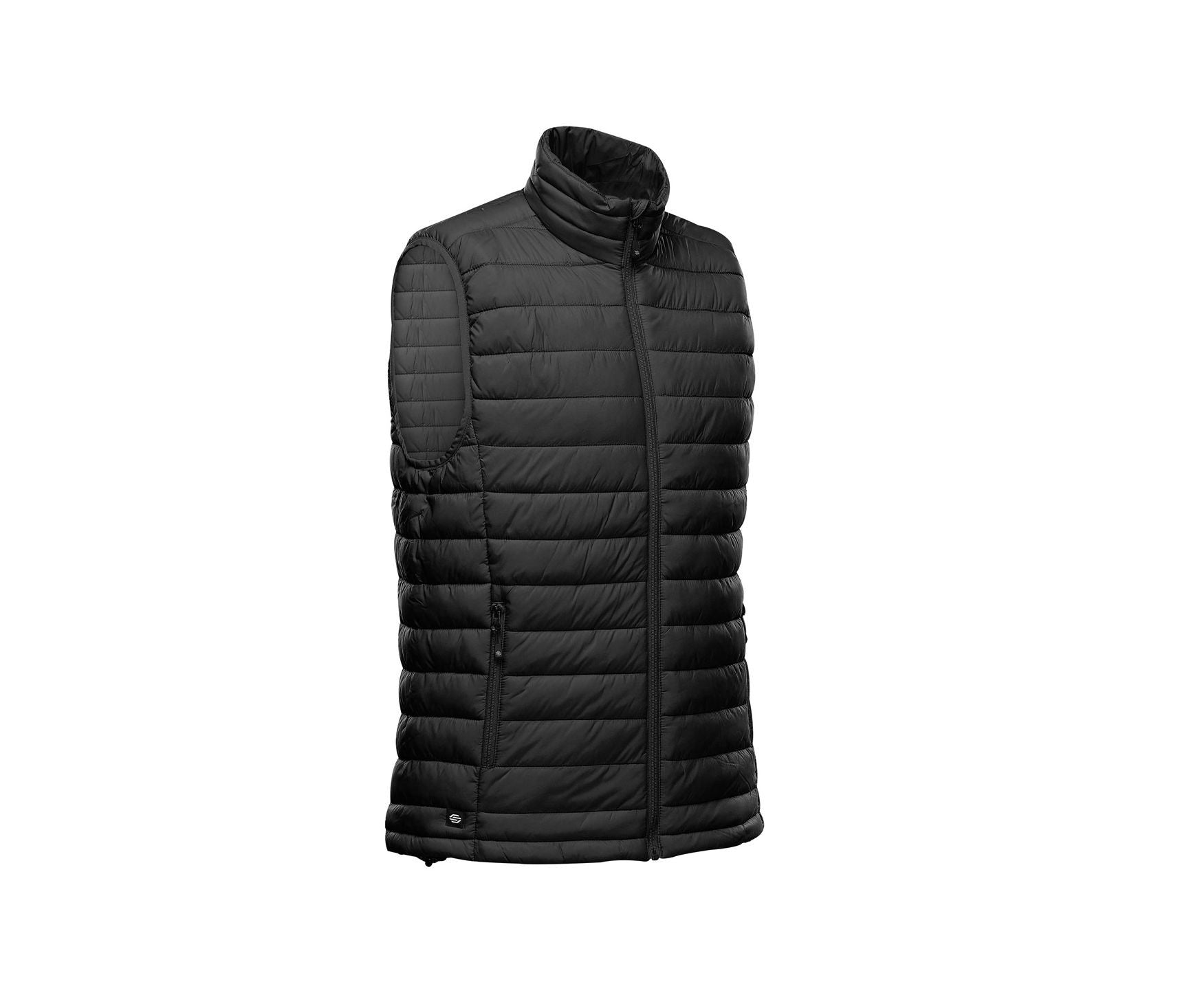 Bodywarmer Matelassé Homme - Black / Graphite
