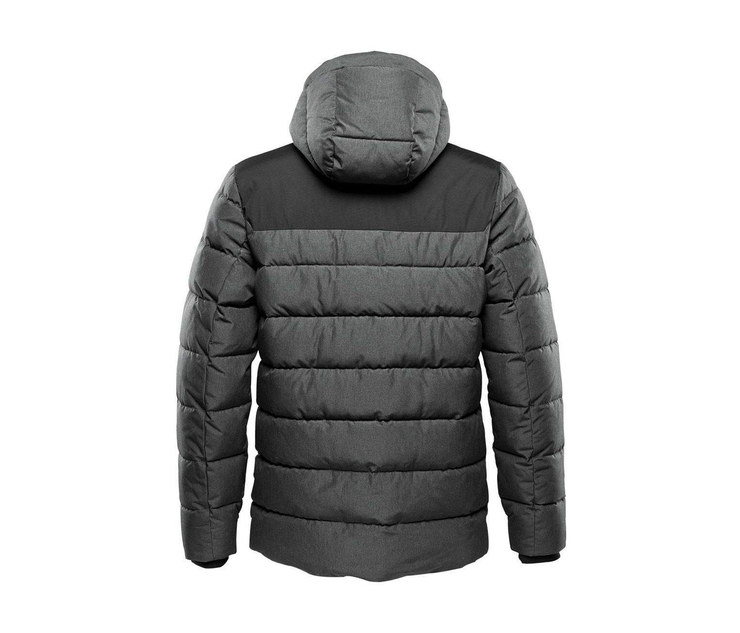 Parka Matelassée Avec Capuche - Heather Grey