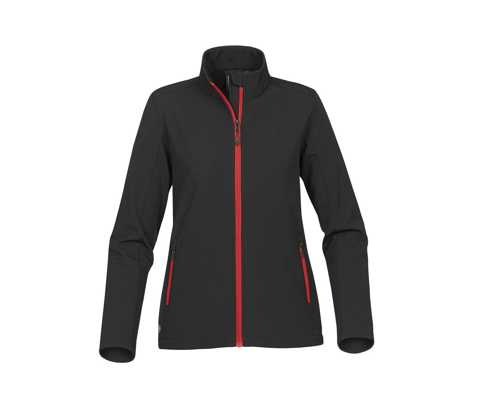 Veste Softshell Femme - Black / Bright Red