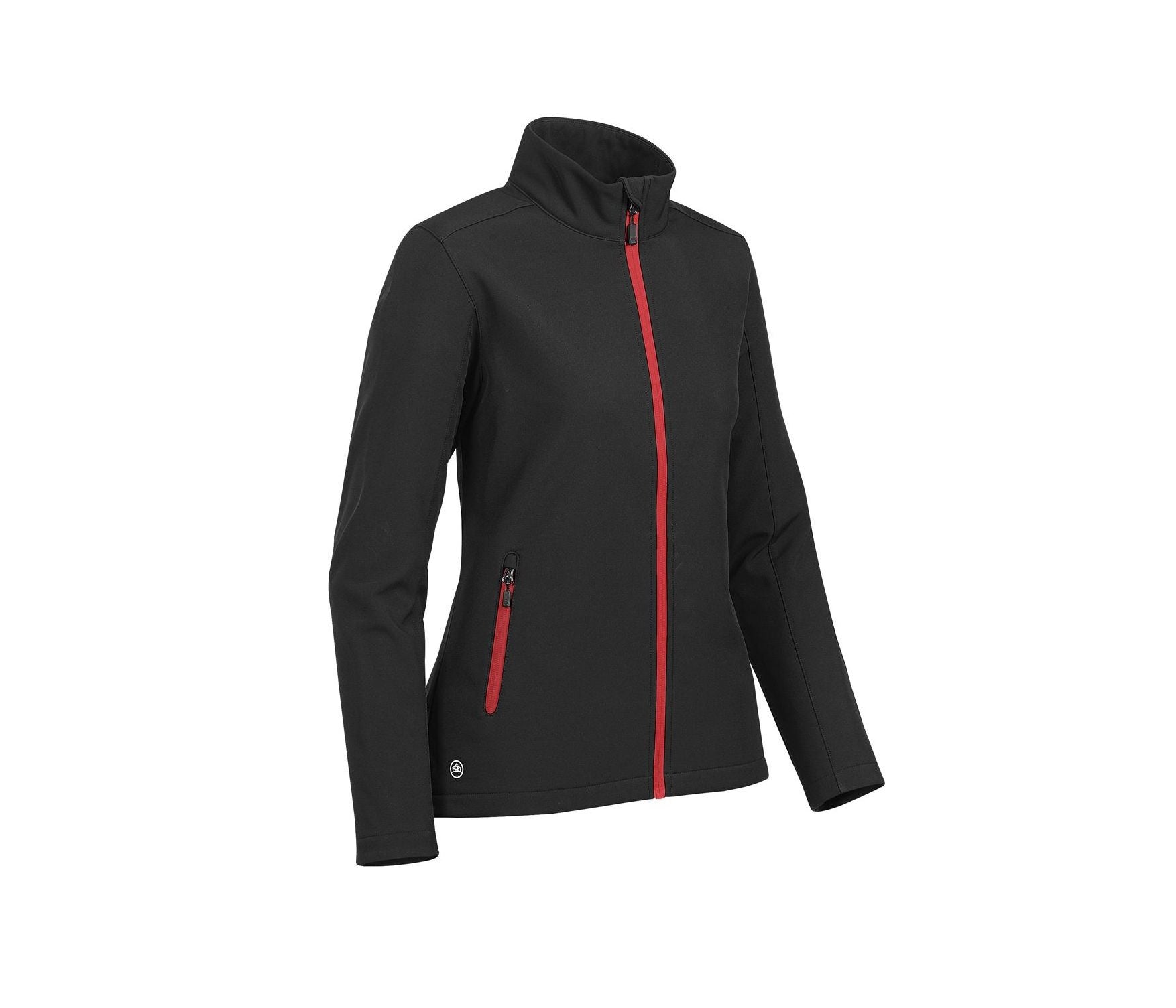 Veste Softshell Femme - Black / Bright Red