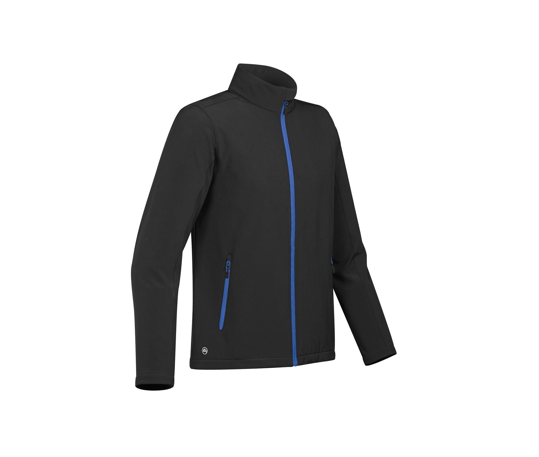 Veste Softshell Homme - Black / Azure Blue