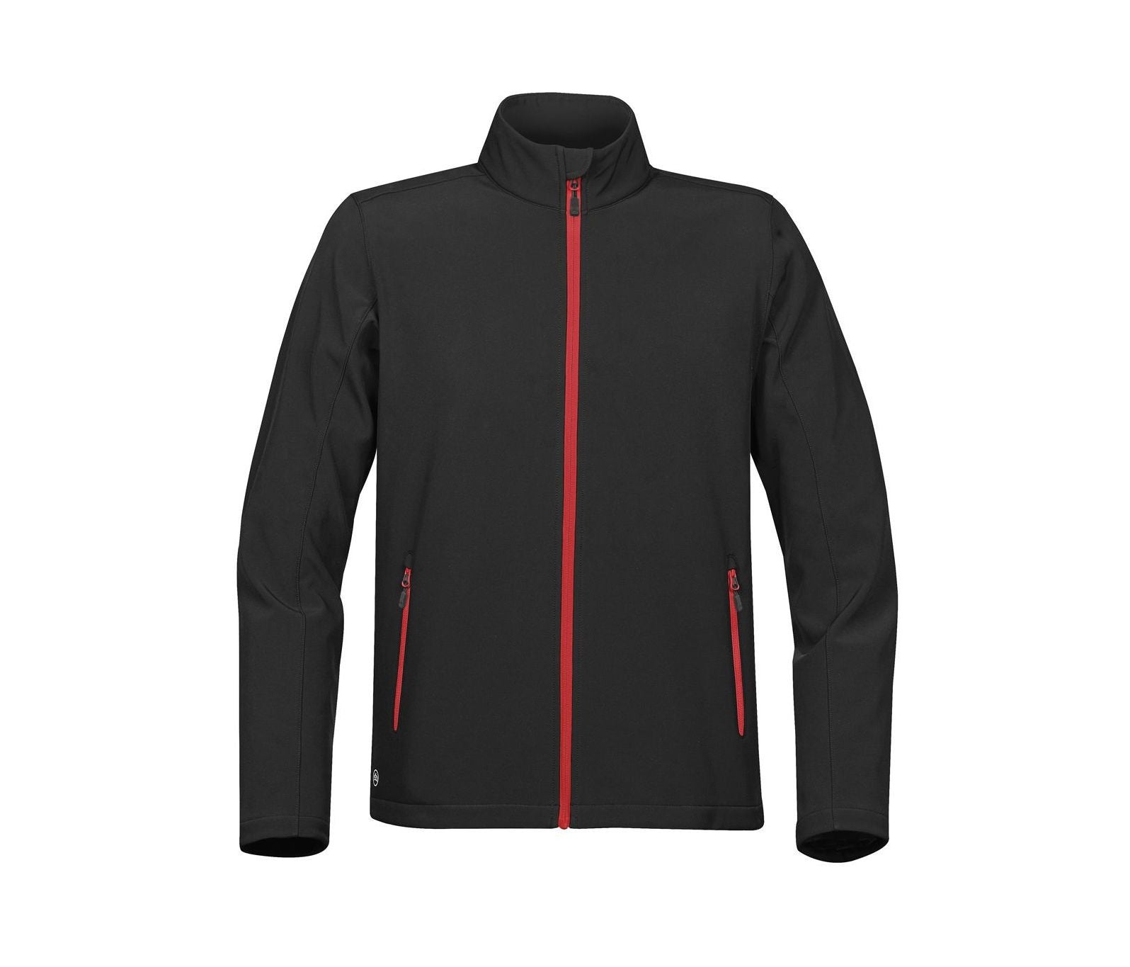 Veste Softshell Homme - Black / Bright Red