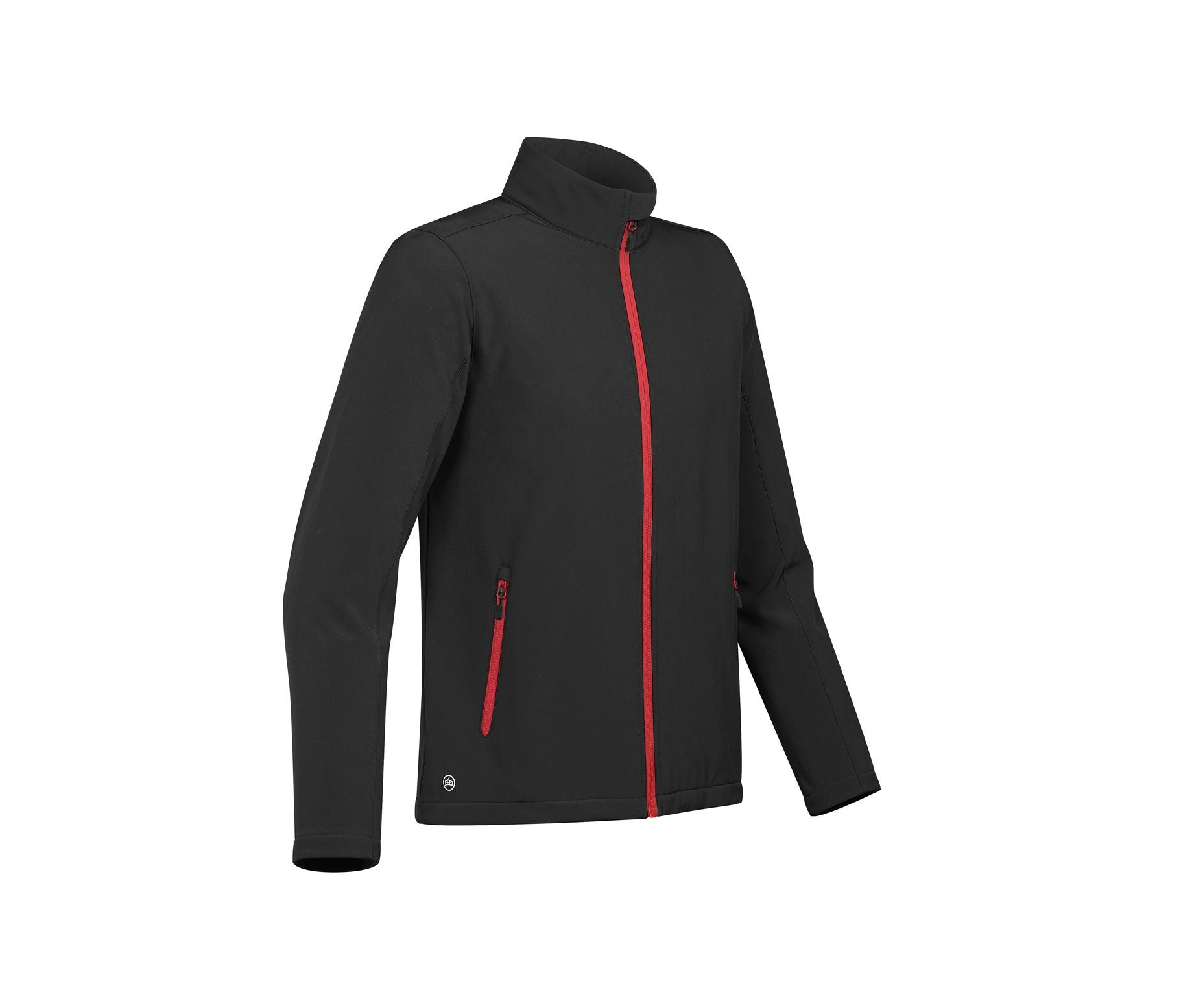 Veste Softshell Homme - Black / Bright Red