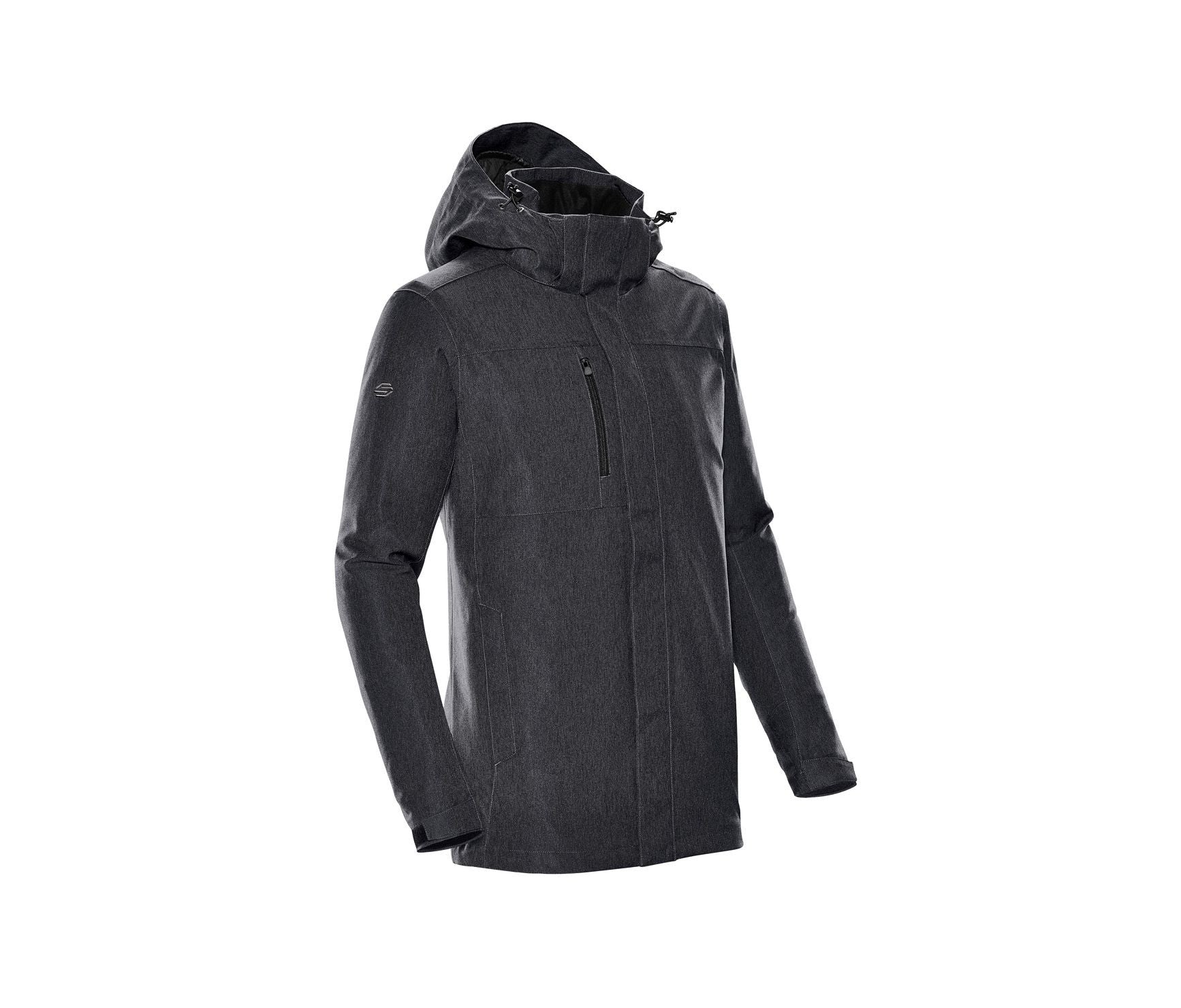 Parka Homme 3 en 1 - Charcoal Twill