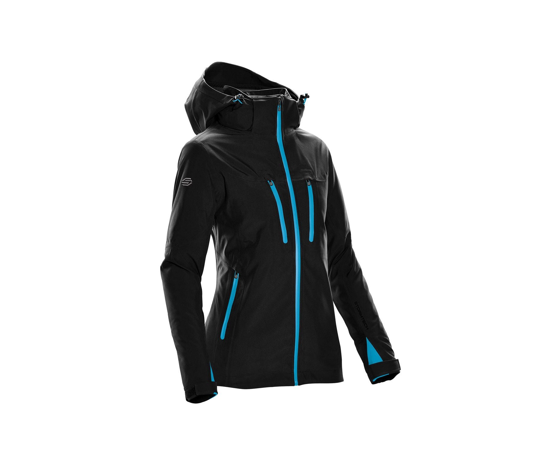 Parka Femme 3 en 1 - Black / Electric Blue