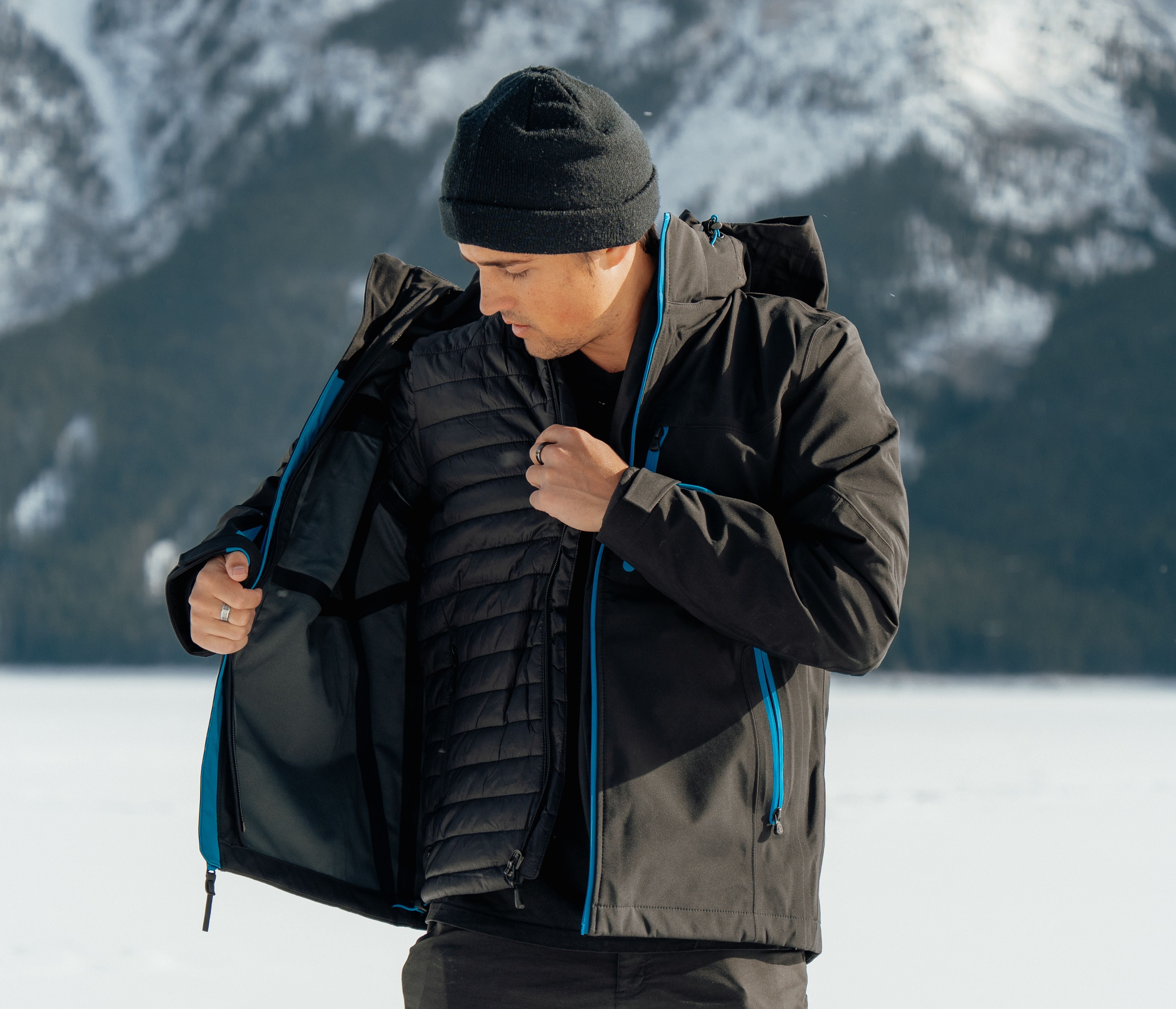 Parka homme 3 en 1