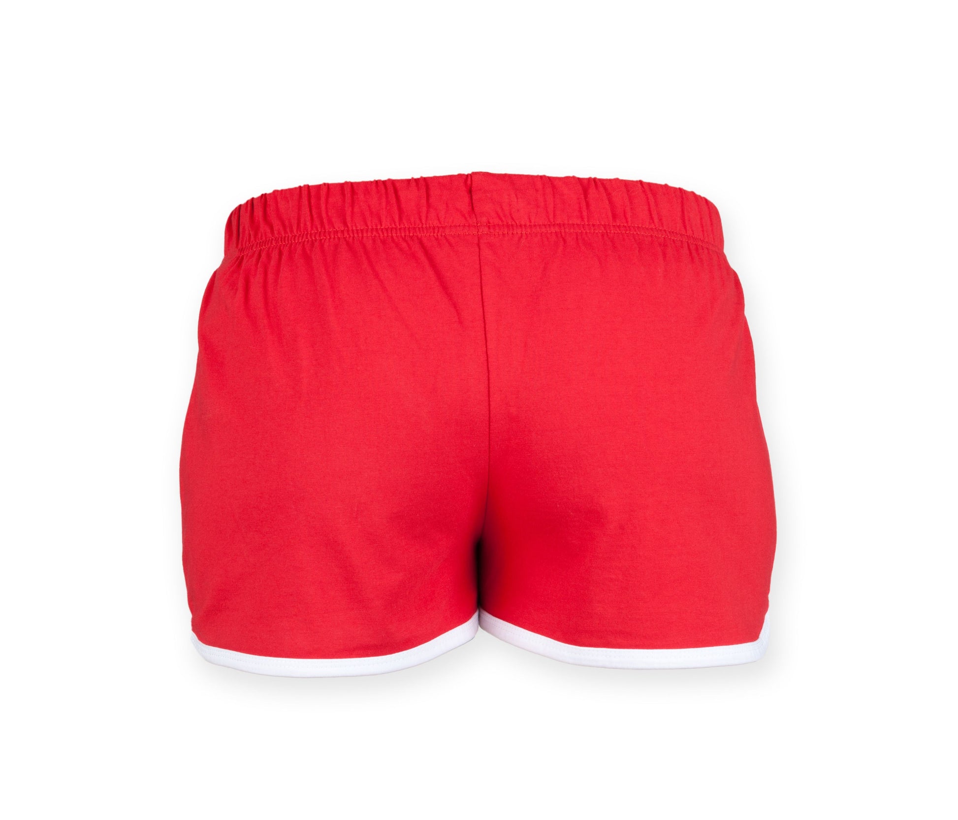 Short Rétro Femme - Red/white
