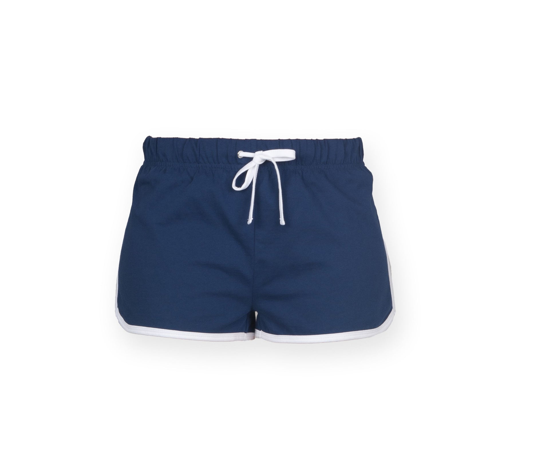 Short Rétro Femme - Navy/white