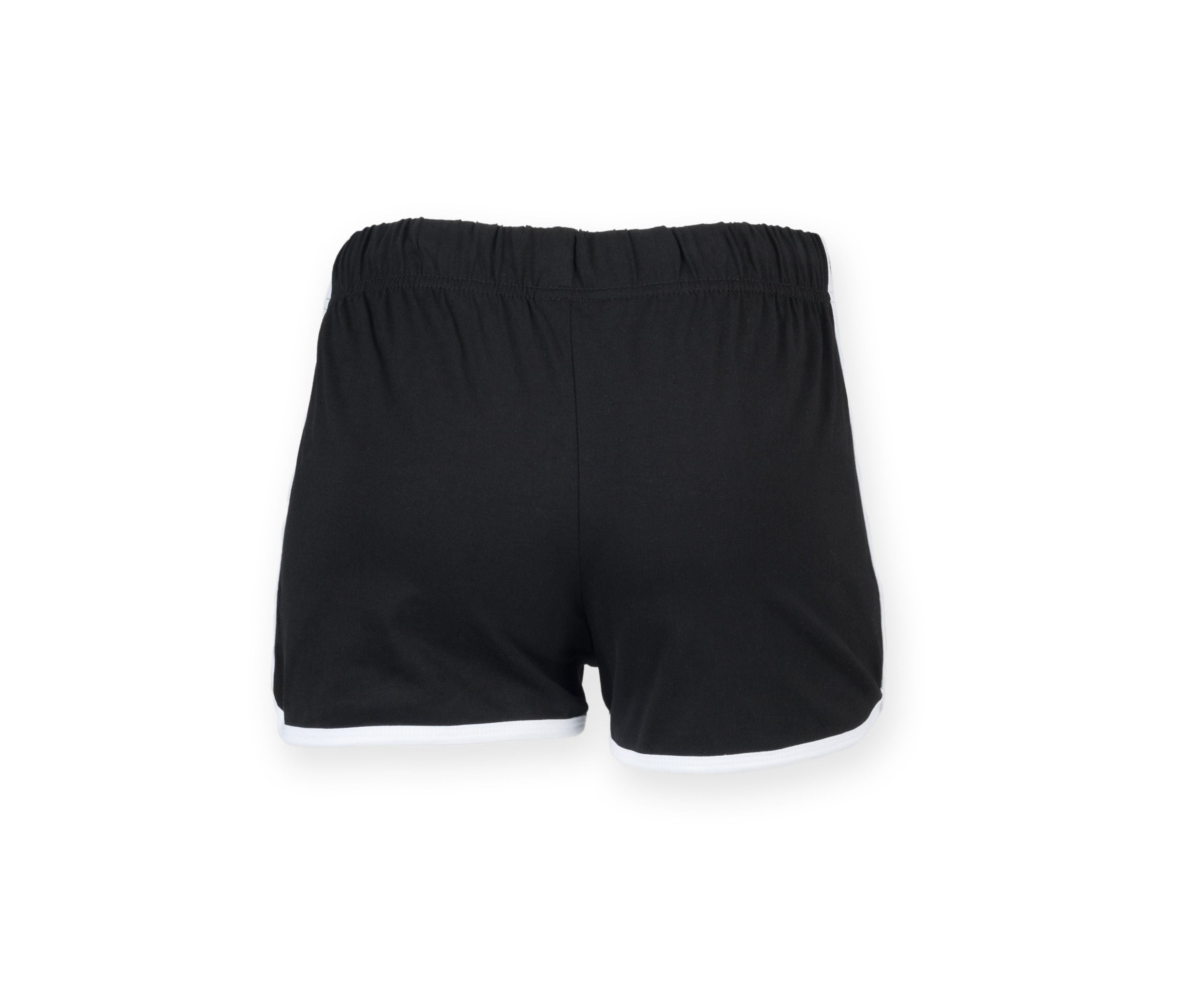 Short Rétro Femme - Black/white