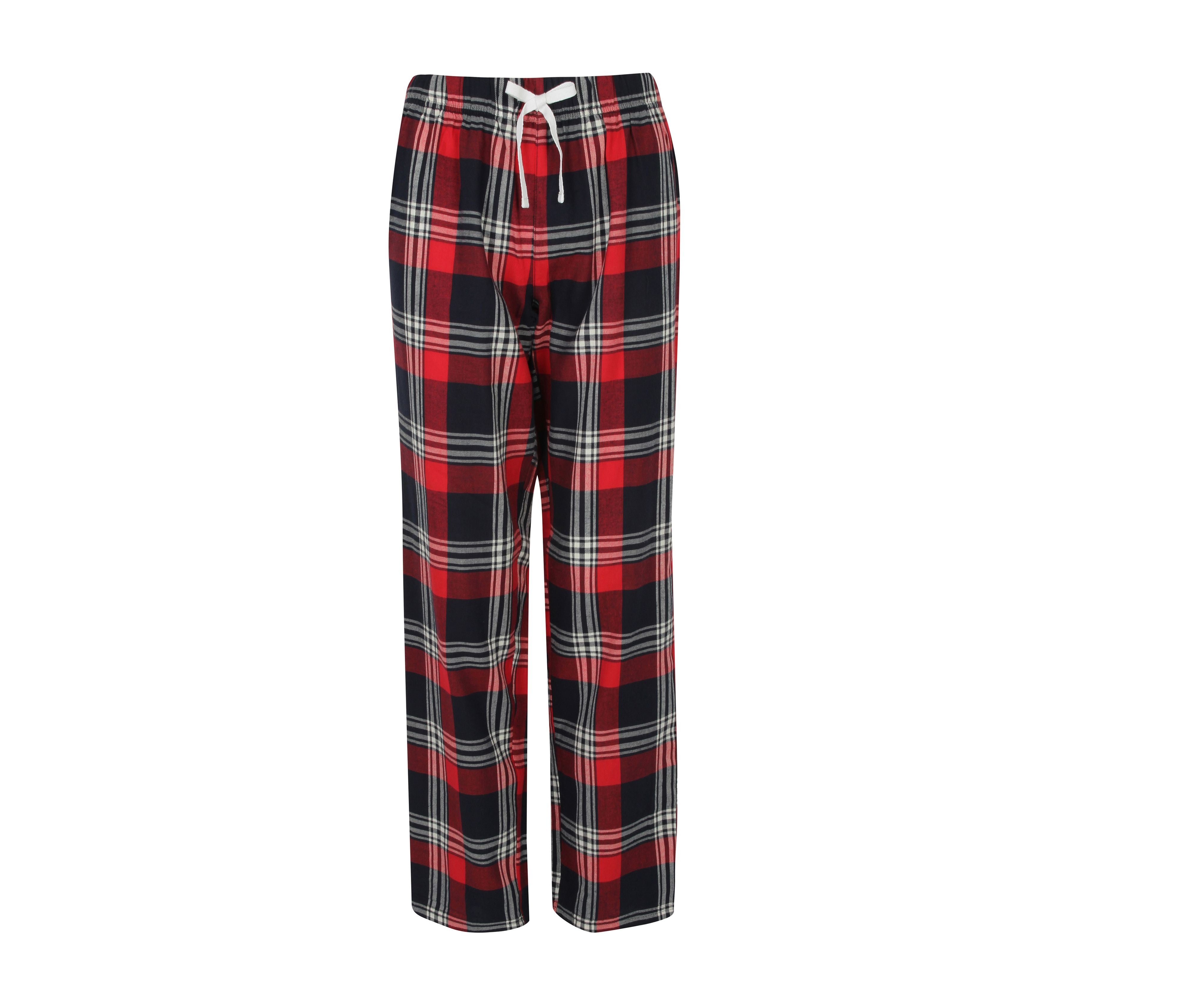 Pantalon de Pyjama Femme - Red/navy Check