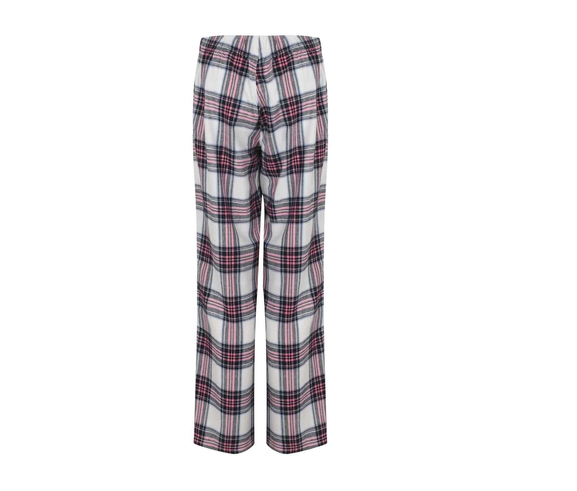 Pantalon de Pyjama Femme - White/pink Check