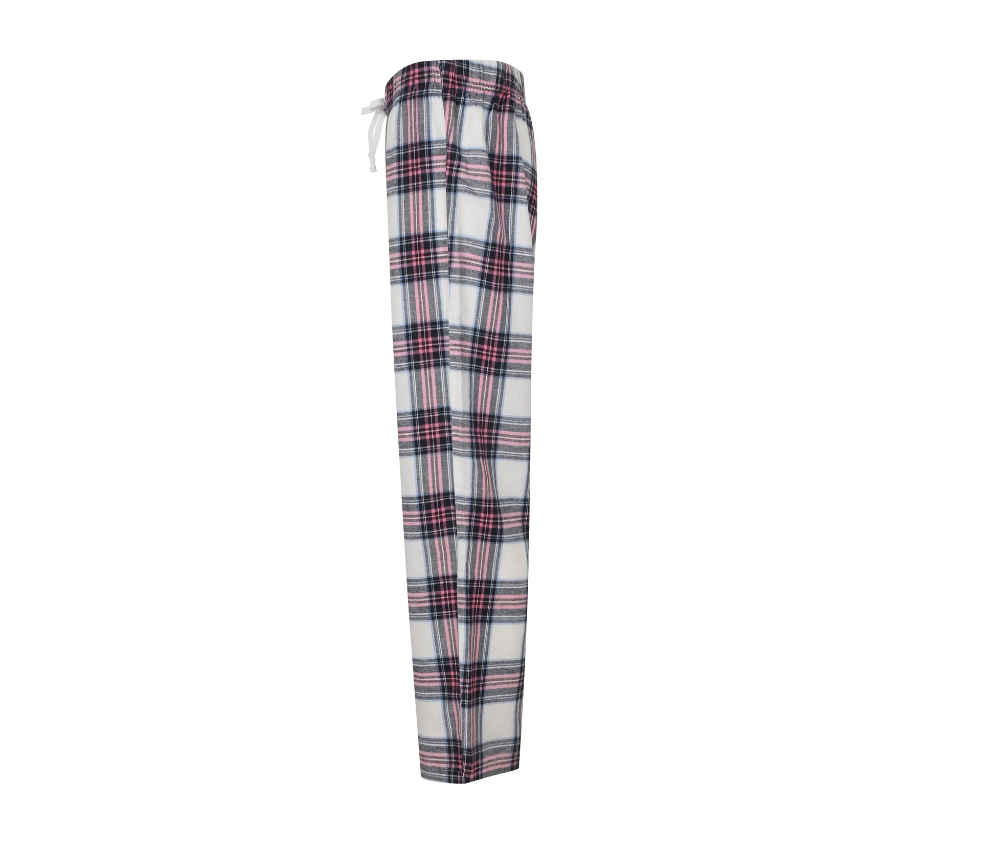 Pantalon de Pyjama Femme - White/pink Check