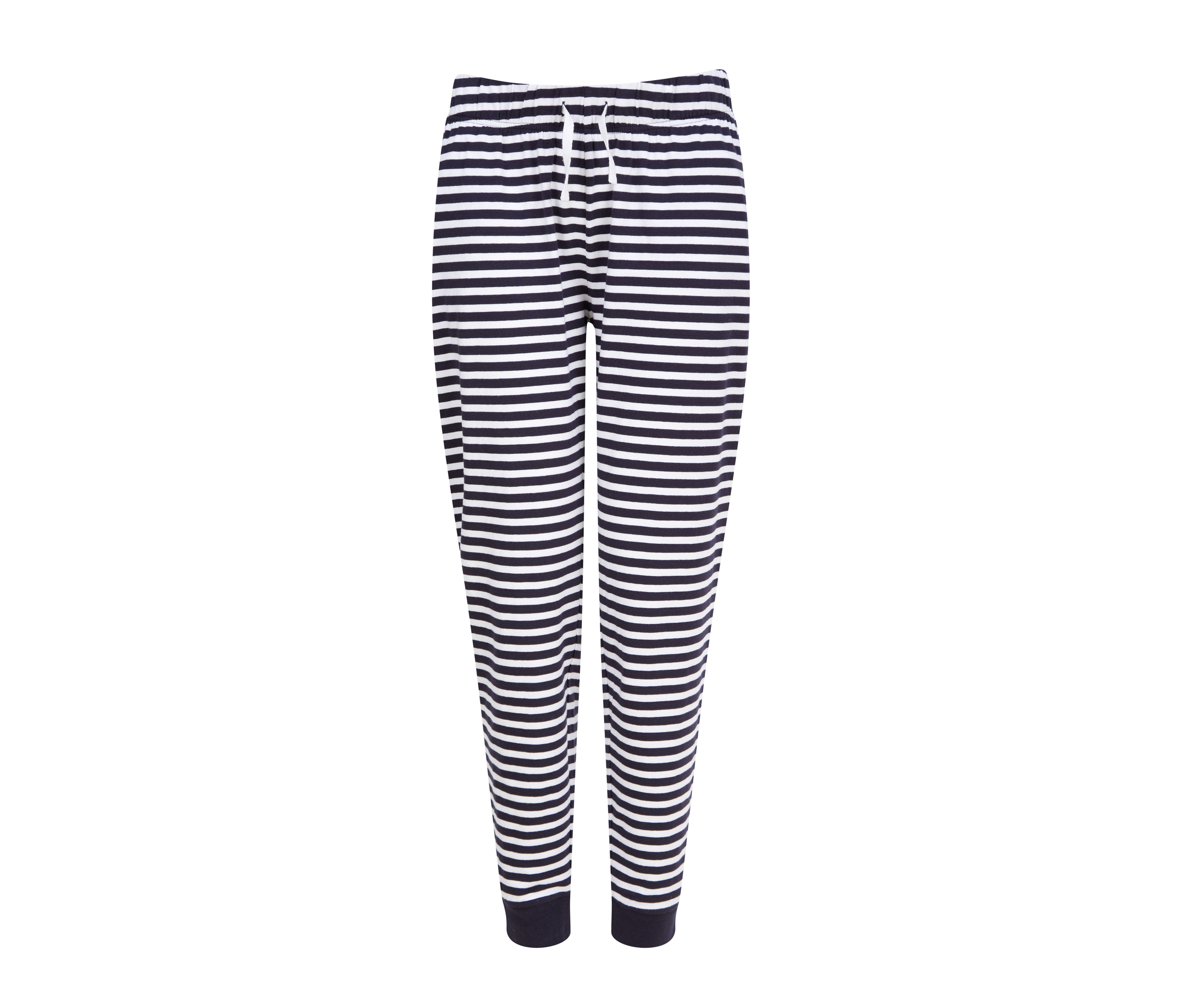 Pantalon D'intérieur Stretch Femme - Navy / White Stripes