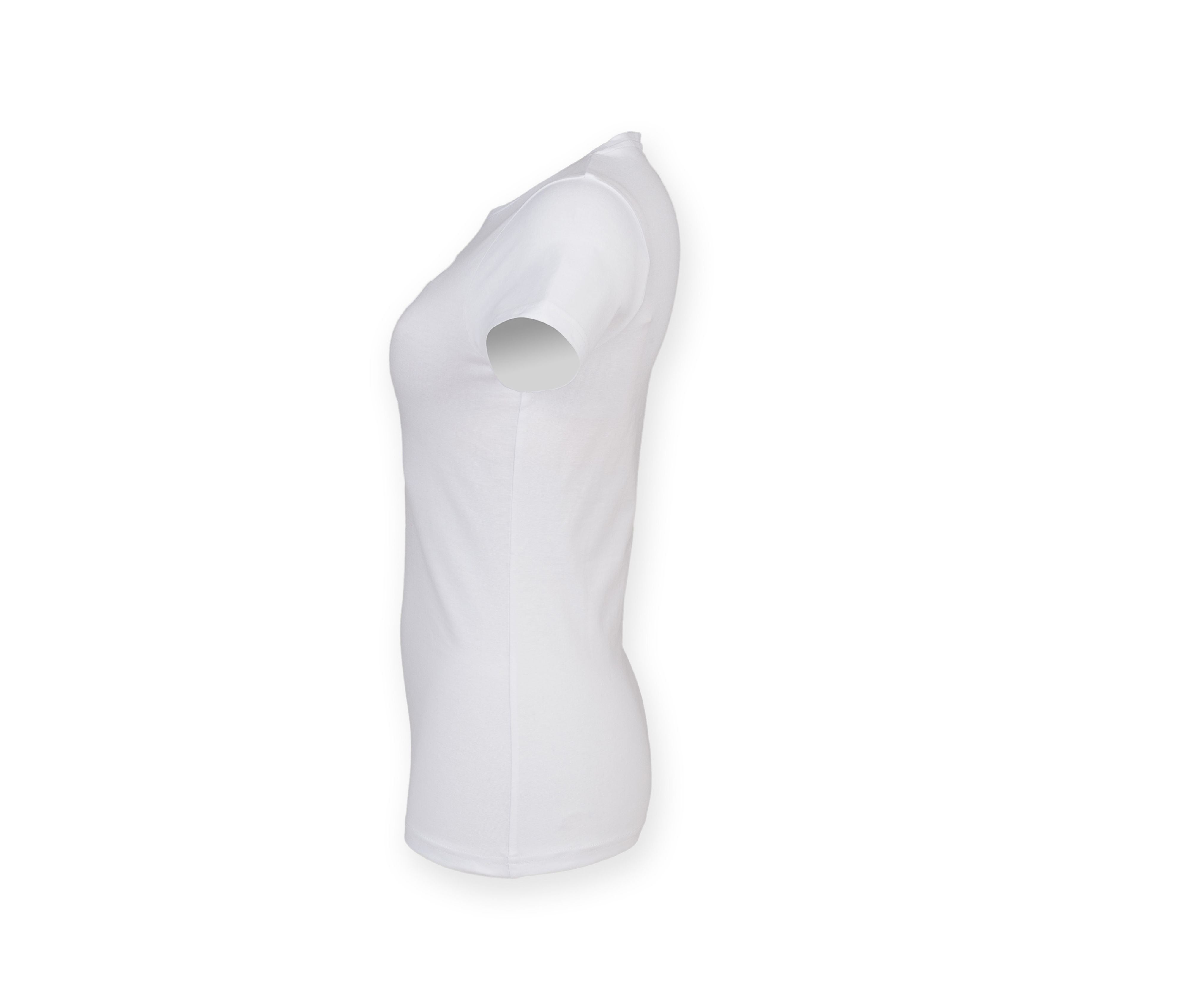 Tee-Shirt Stretch Femme - White