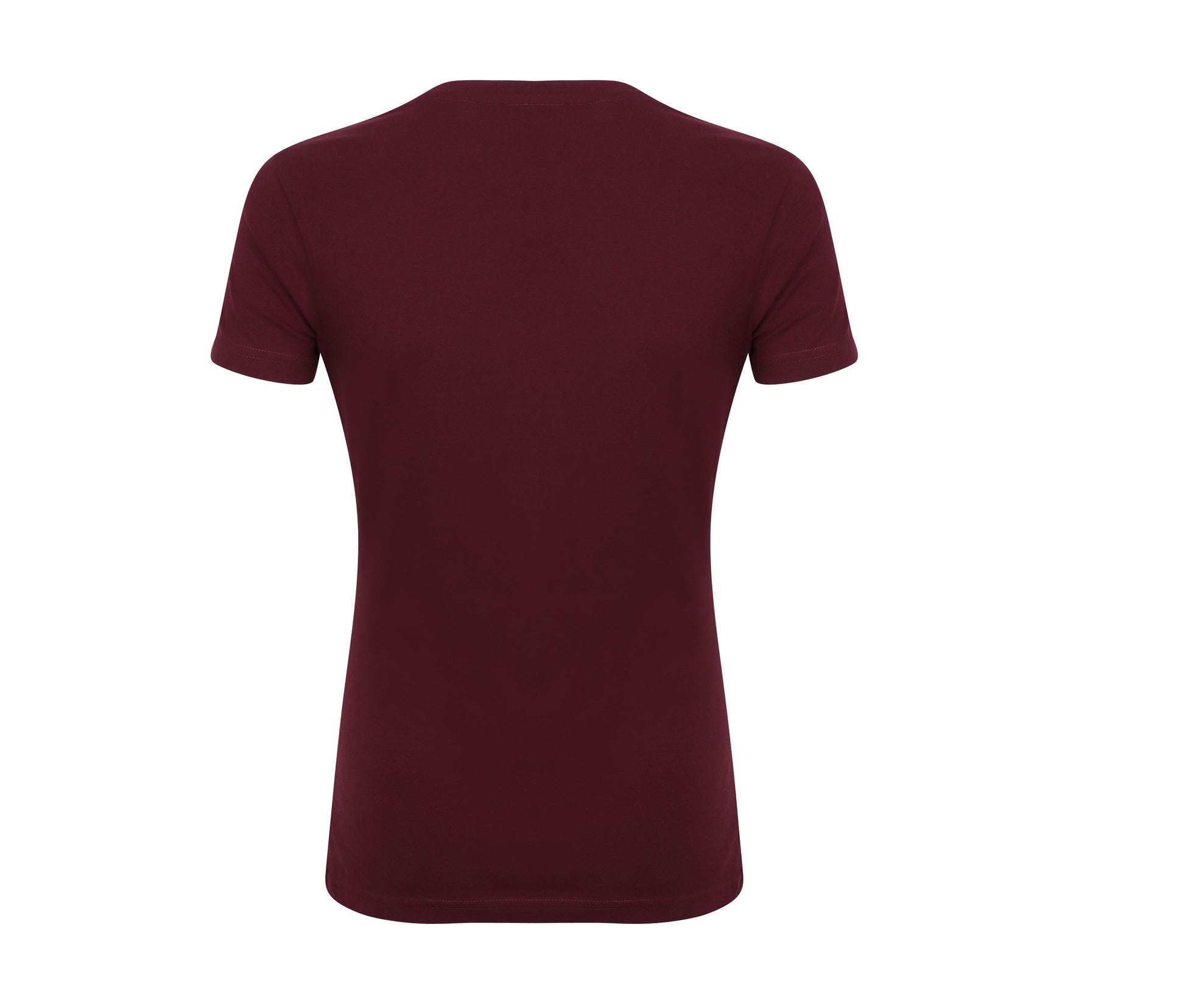 Tee-Shirt Stretch Femme - Burgundy