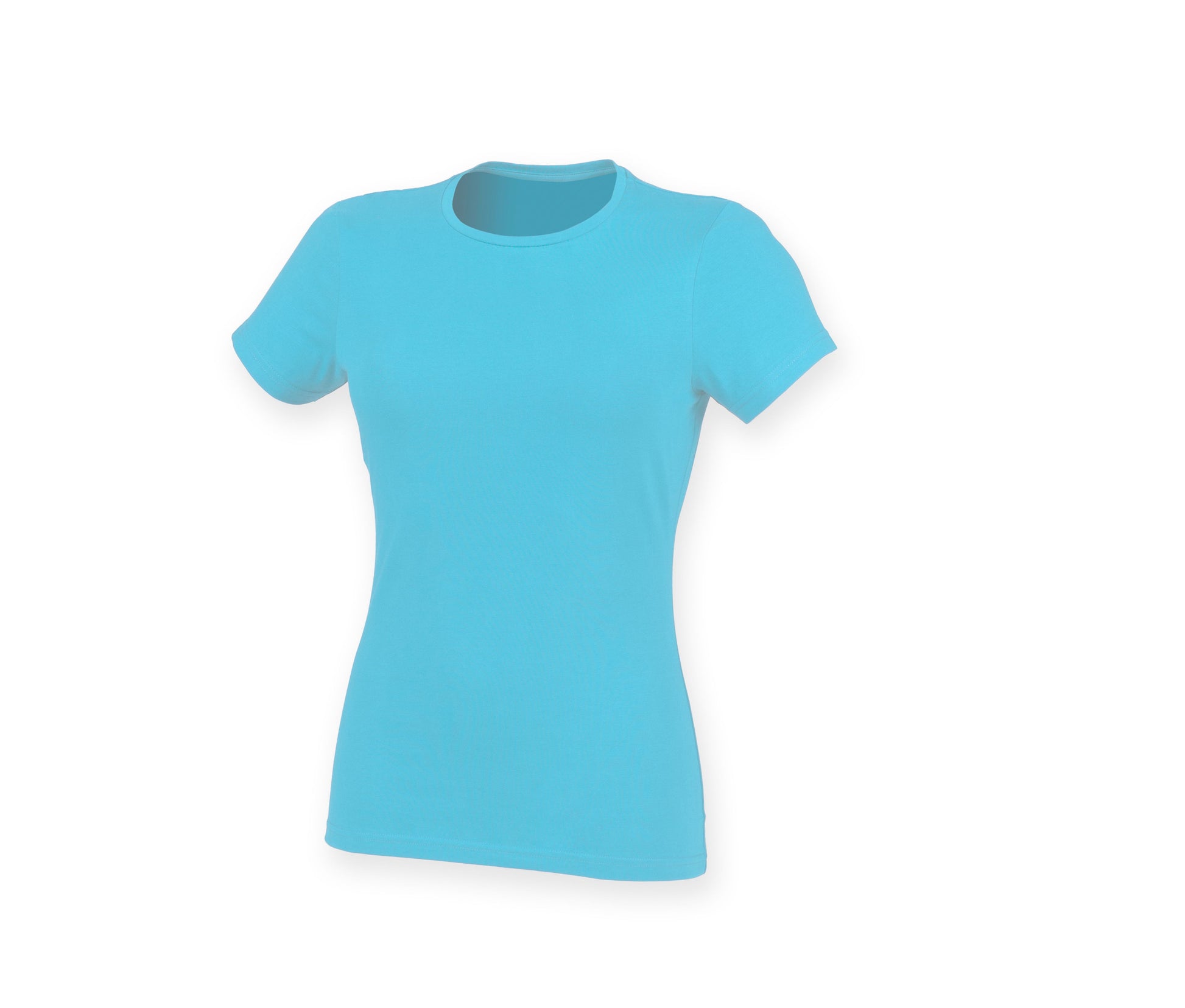 Tee-Shirt Stretch Femme - Surf Blue