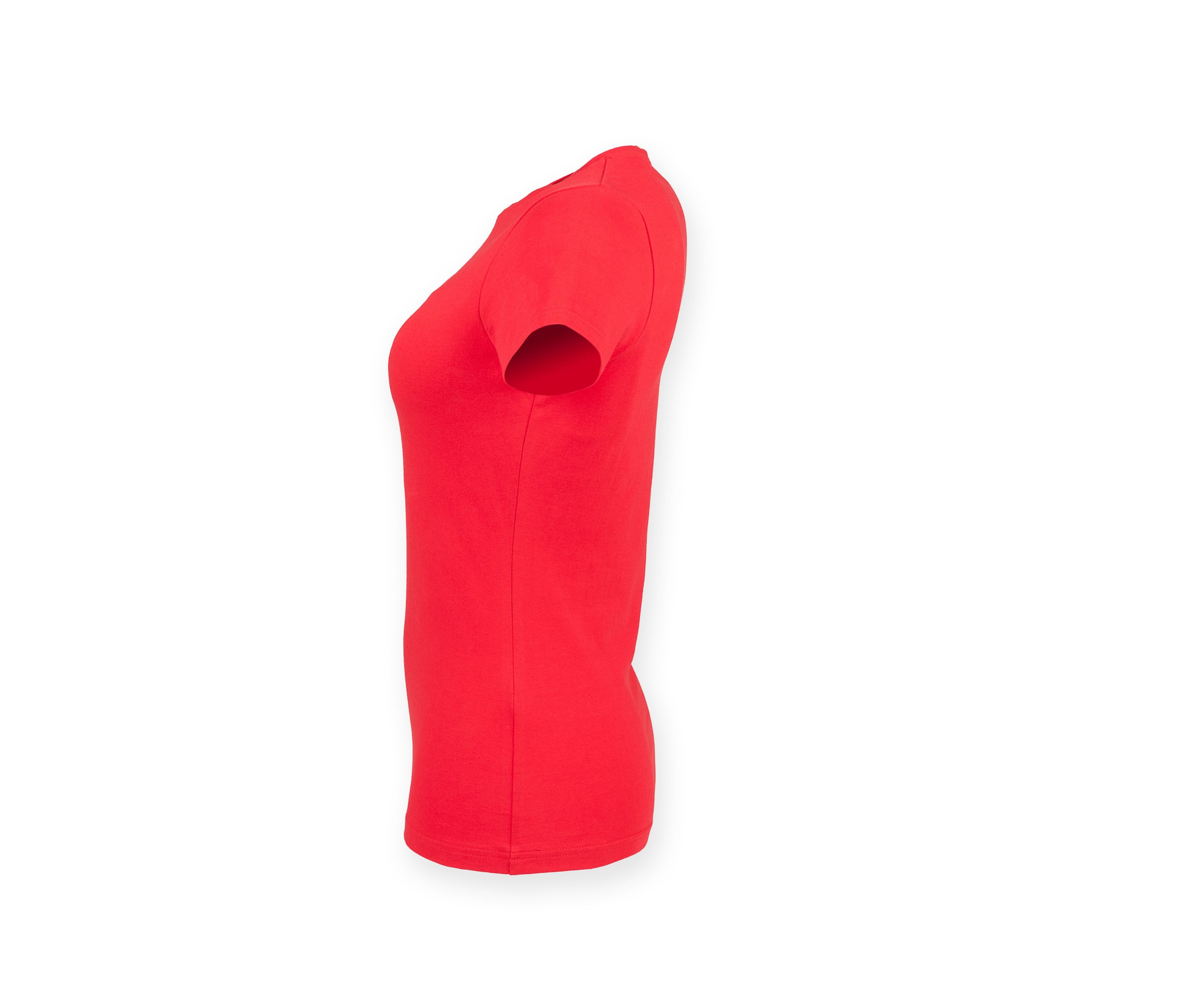 Tee-Shirt Stretch Femme - Bright Red