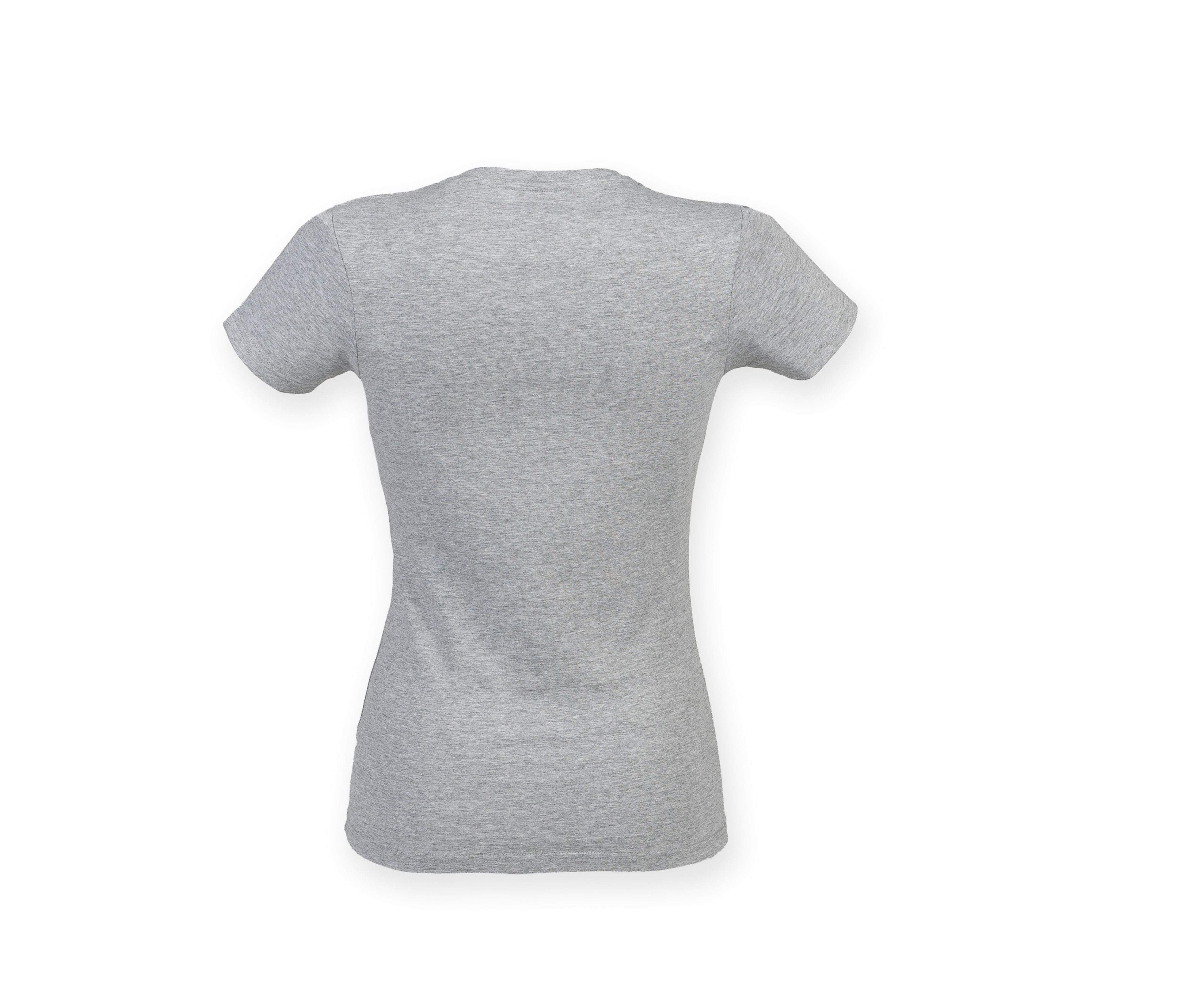 Tee-Shirt Stretch Femme - Heather Grey