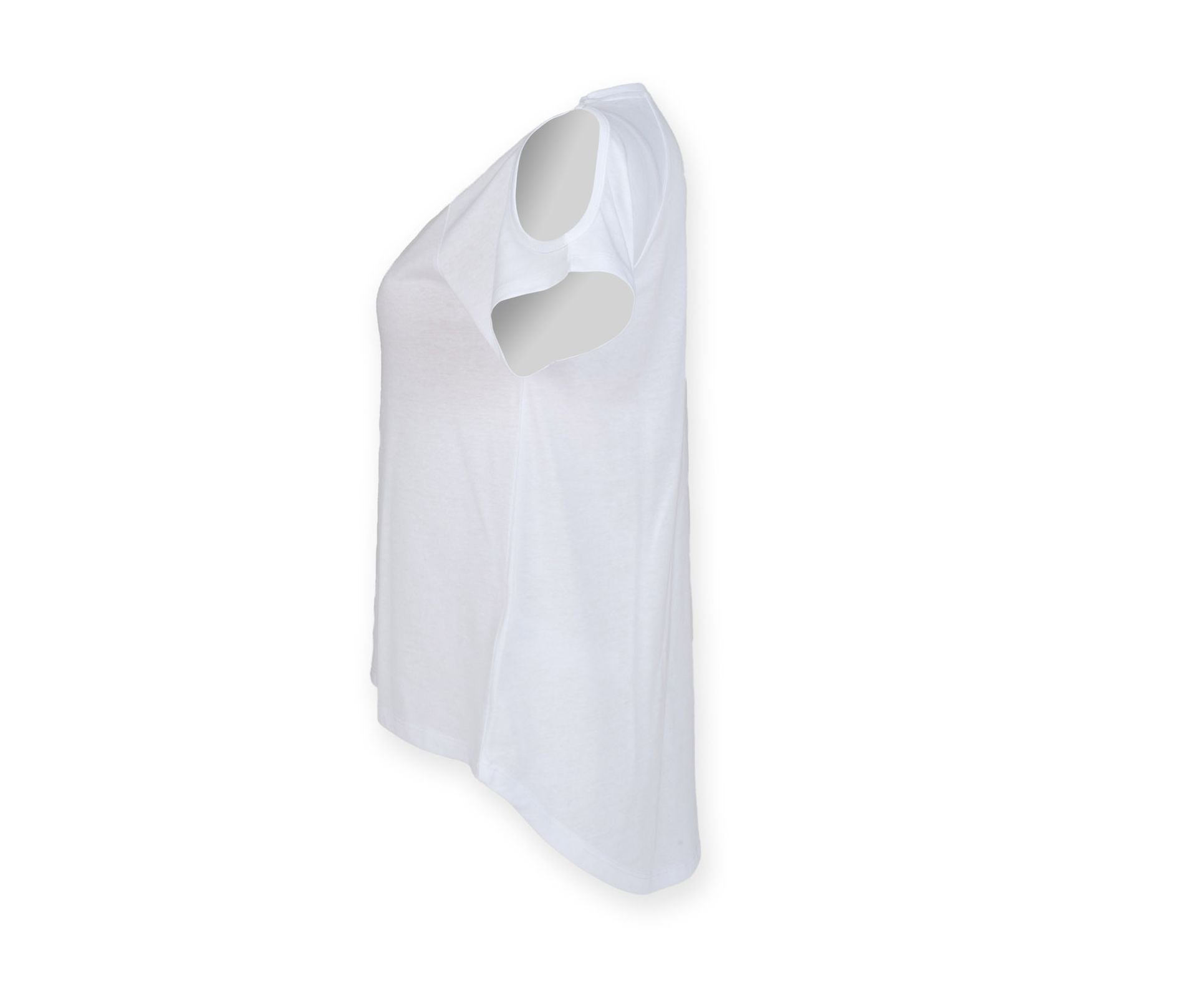 Tee-Shirt Dos Très Long - White