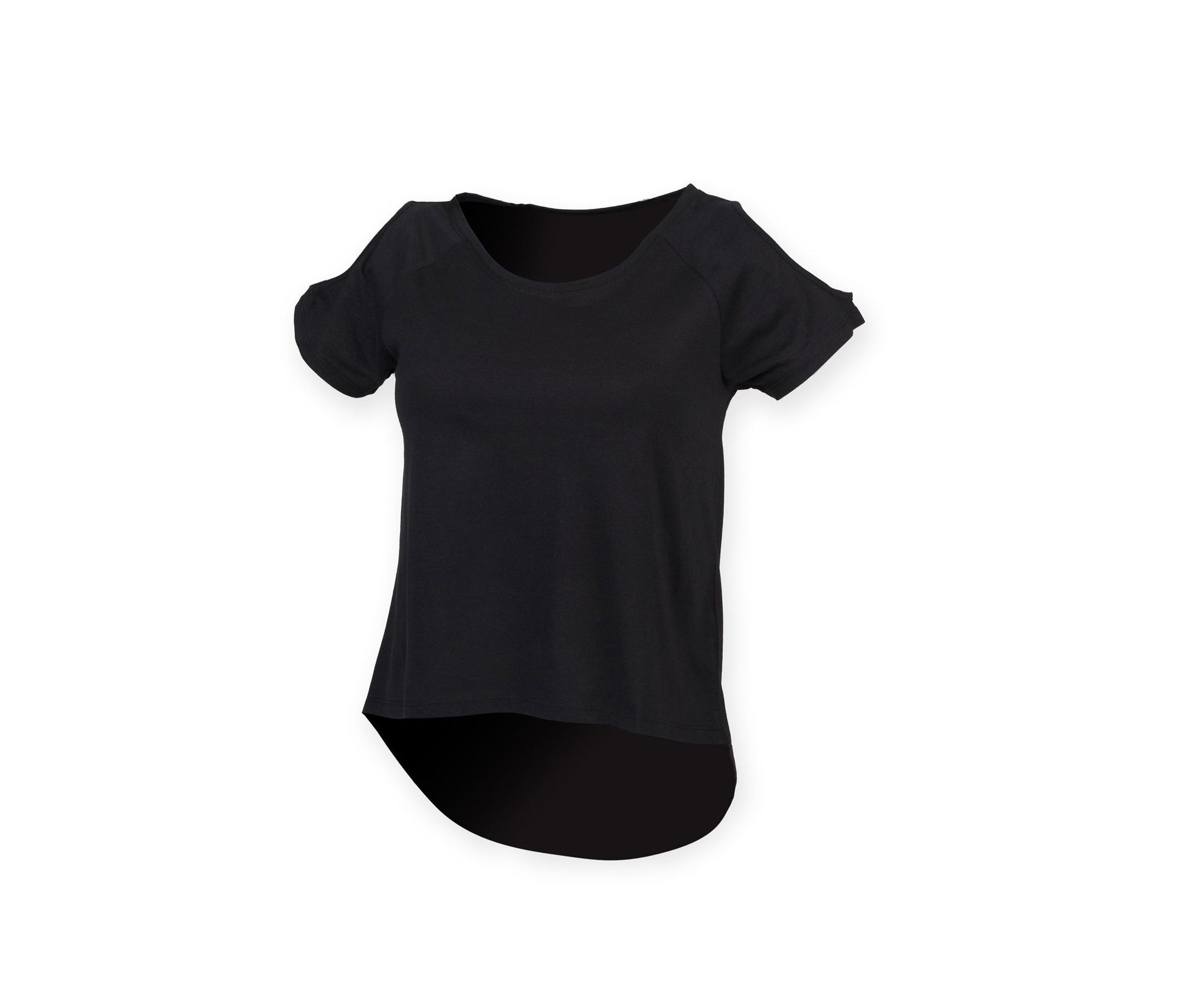 Tee-Shirt Dos Très Long - Black