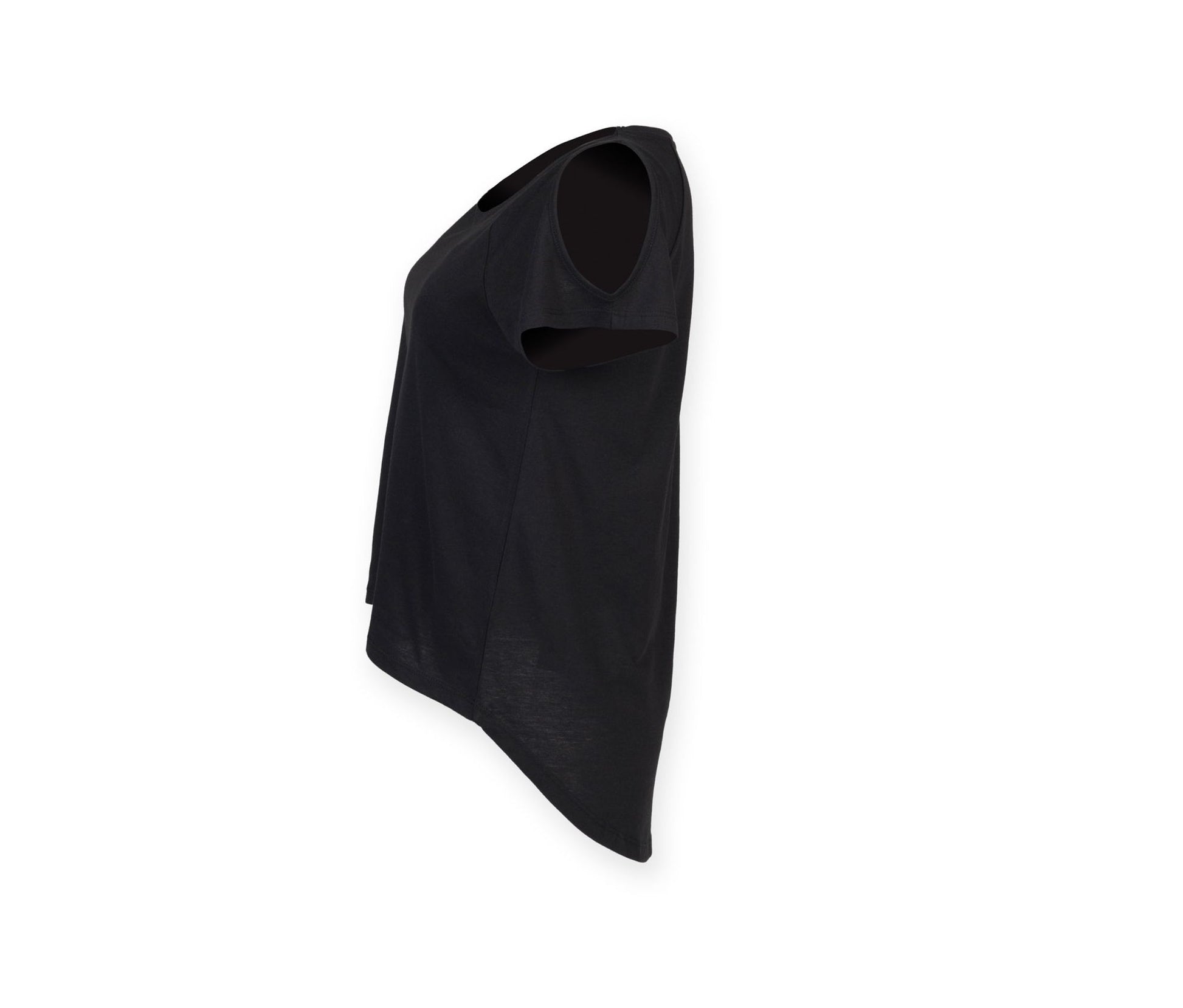 Tee-Shirt Dos Très Long - Black
