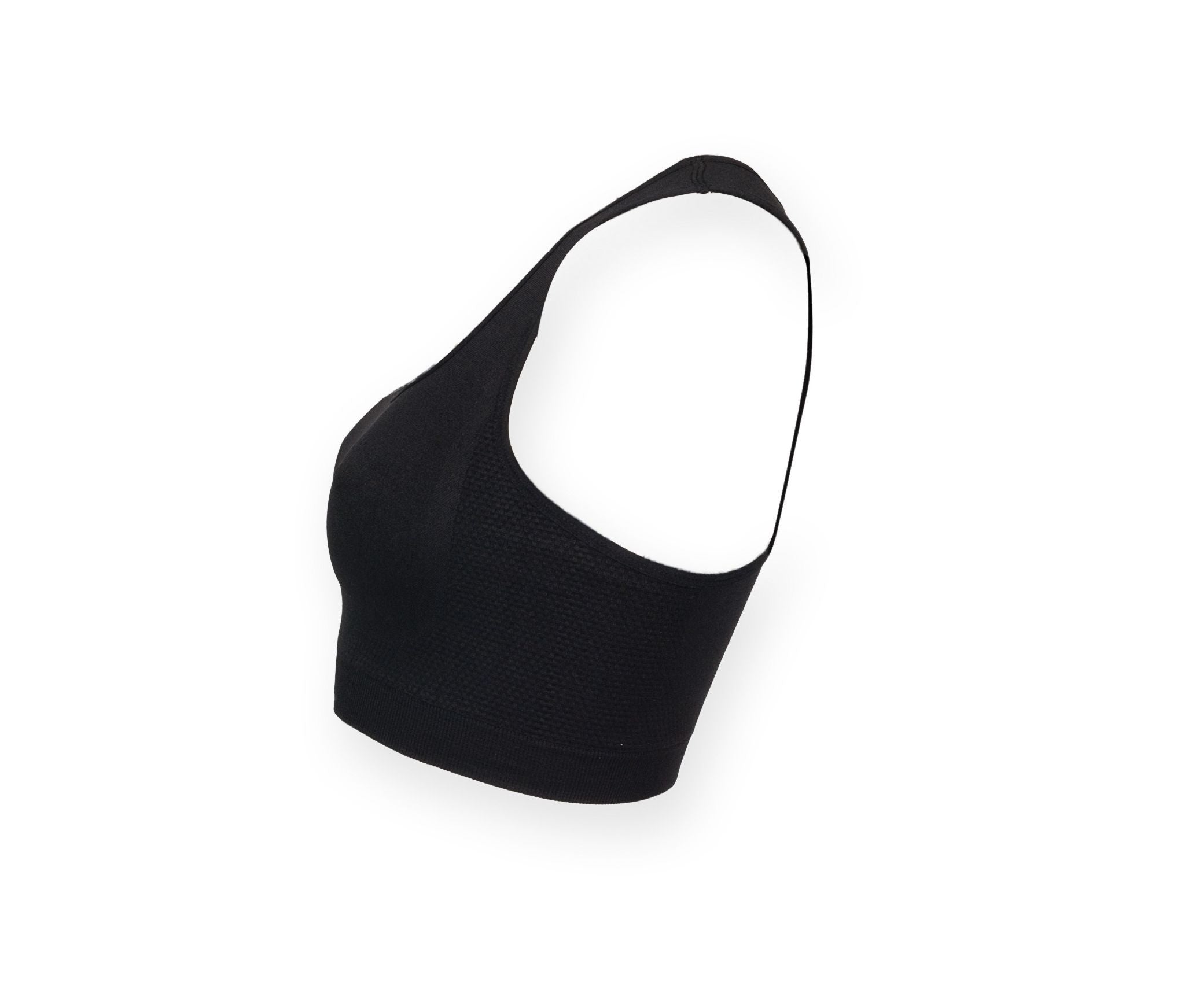Tee-Shirt Court de Sport Femme - Black