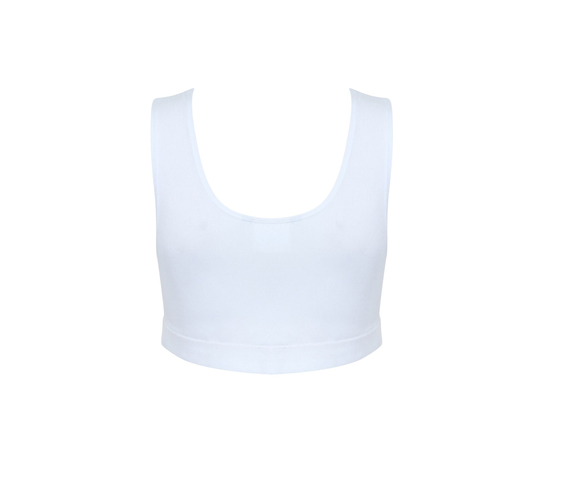 Tee-Shirt Court Femme - White/white