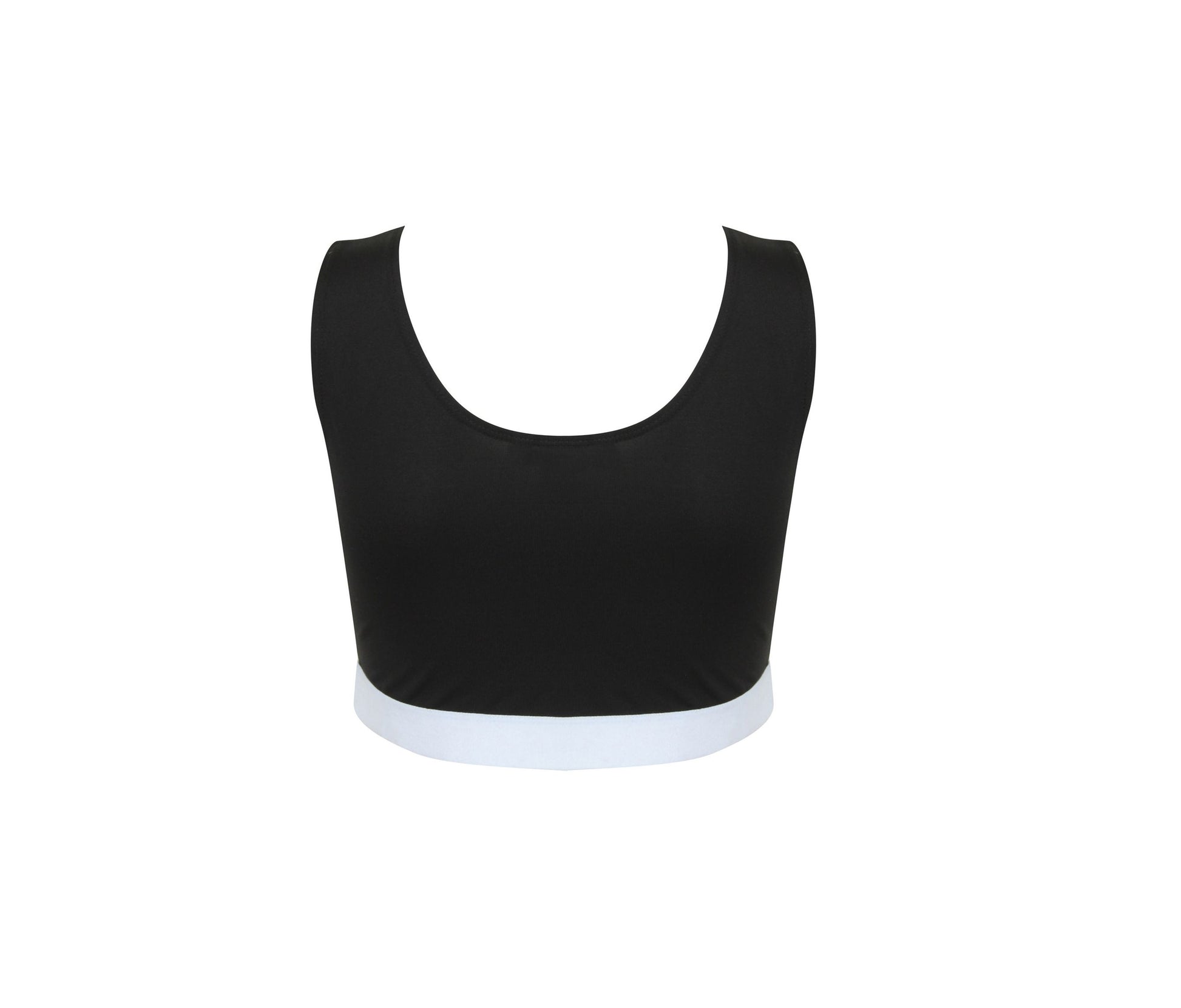 Tee-Shirt Court Femme - Black / White