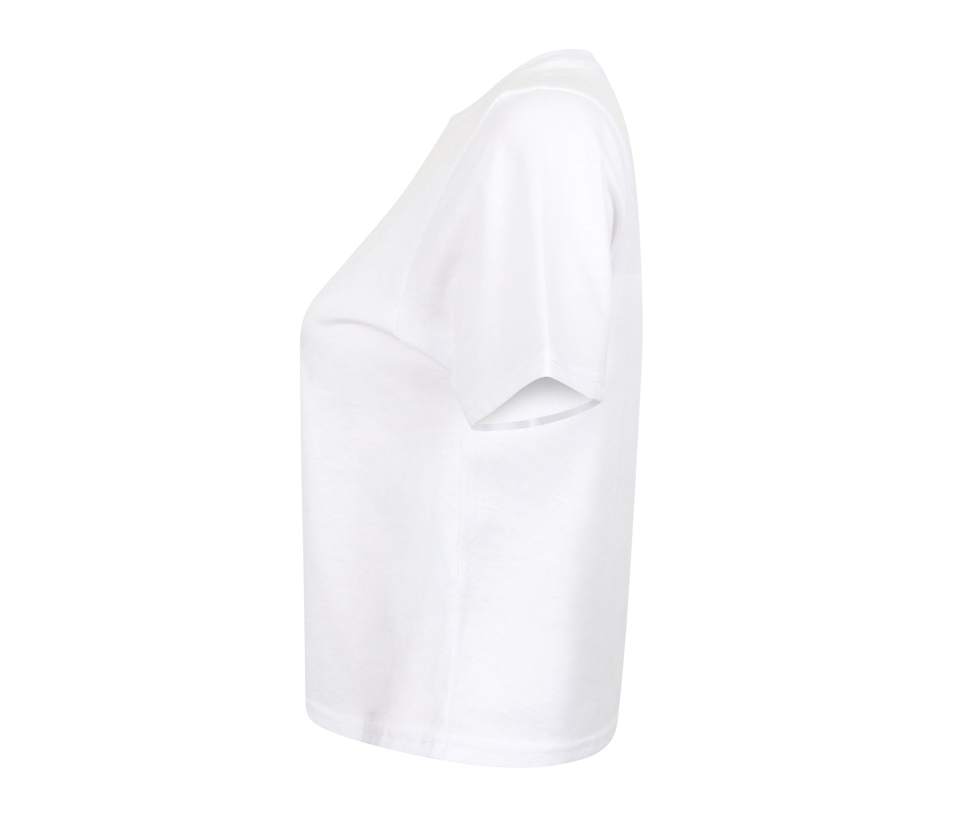 Tee-Shirt Court Femme - White