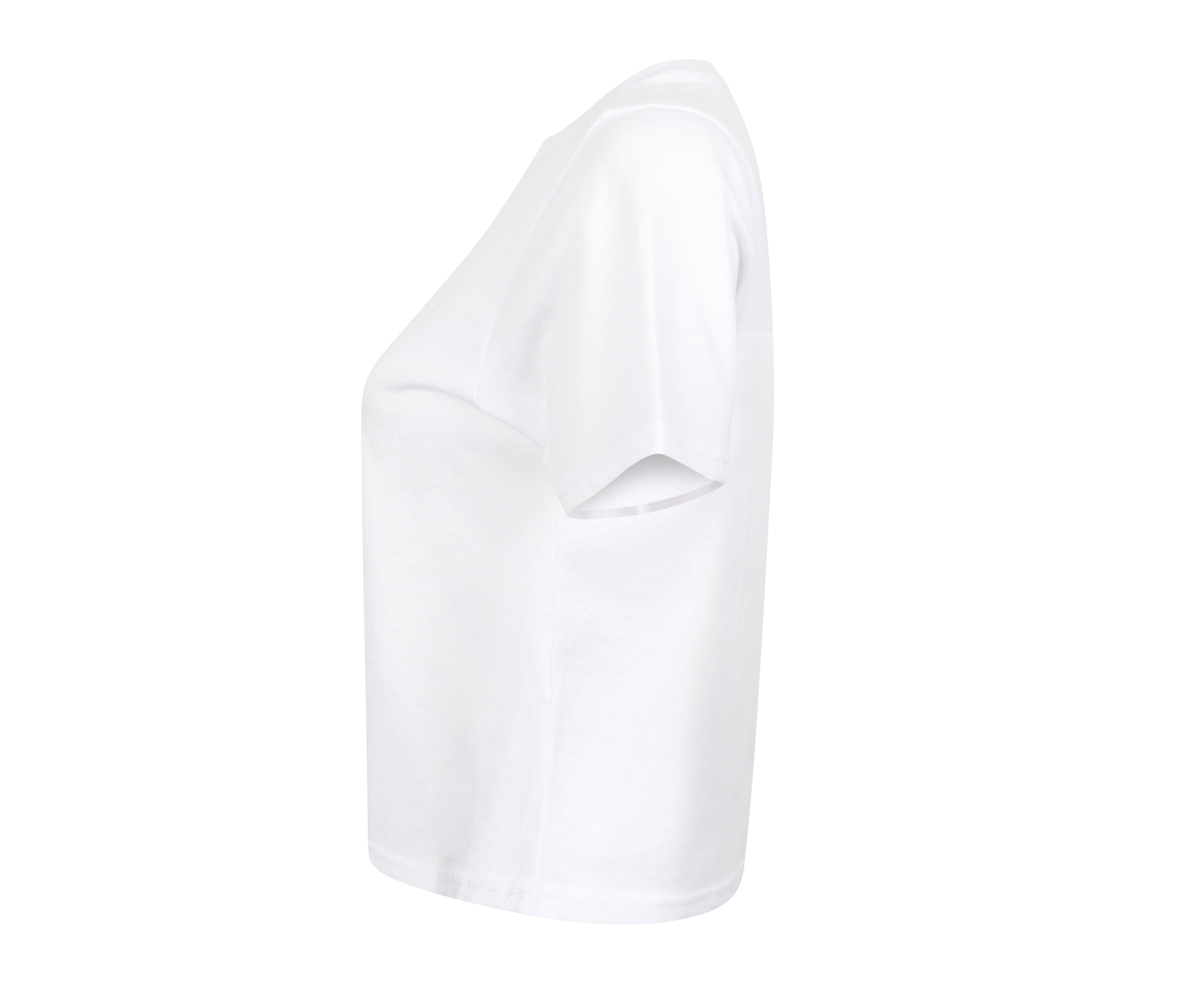 Tee-Shirt Court Femme - White