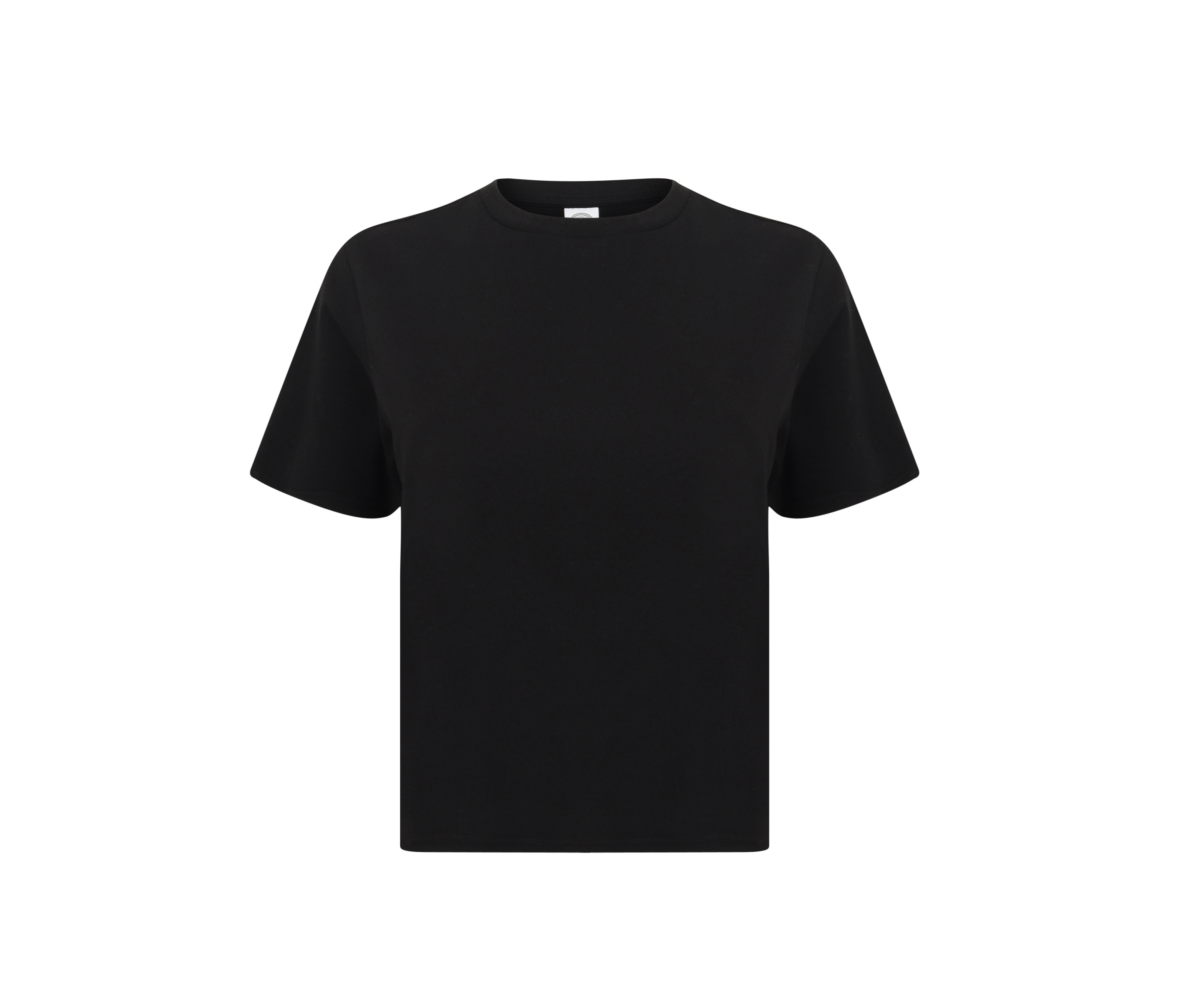 Tee-Shirt Court Femme - Black