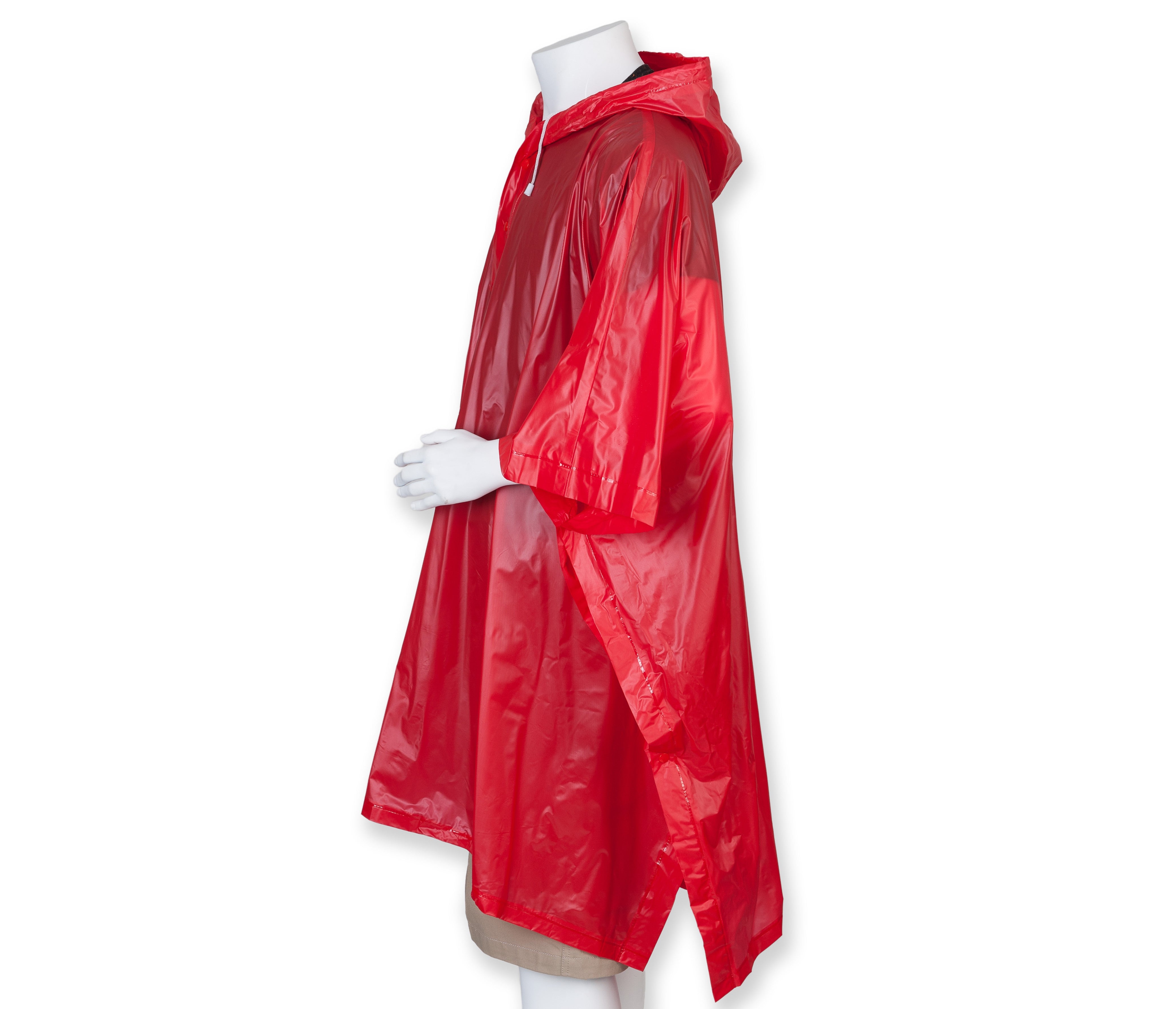 Poncho Pvc - Red
