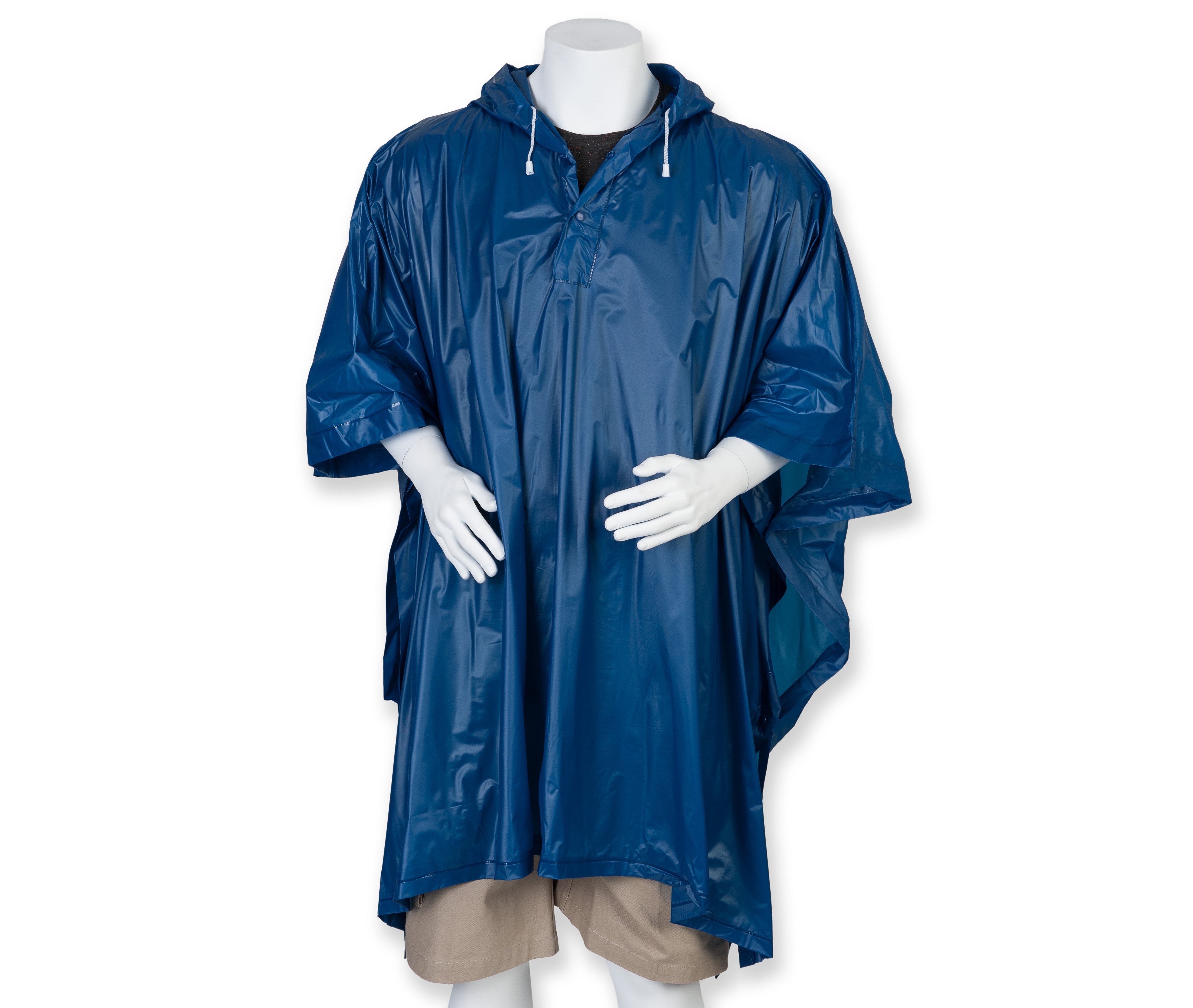 Poncho Pvc - Navy