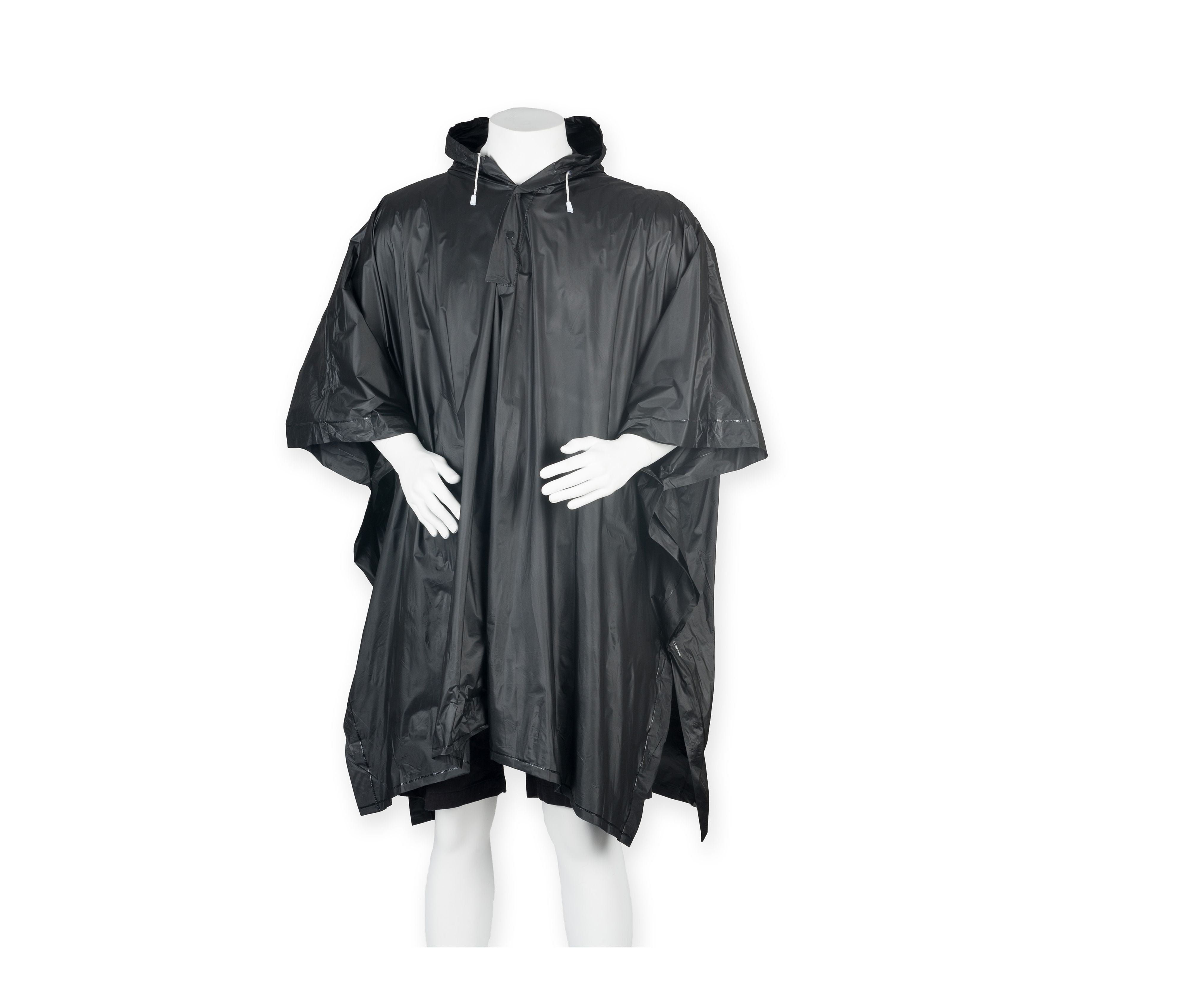 Poncho Pvc - Black