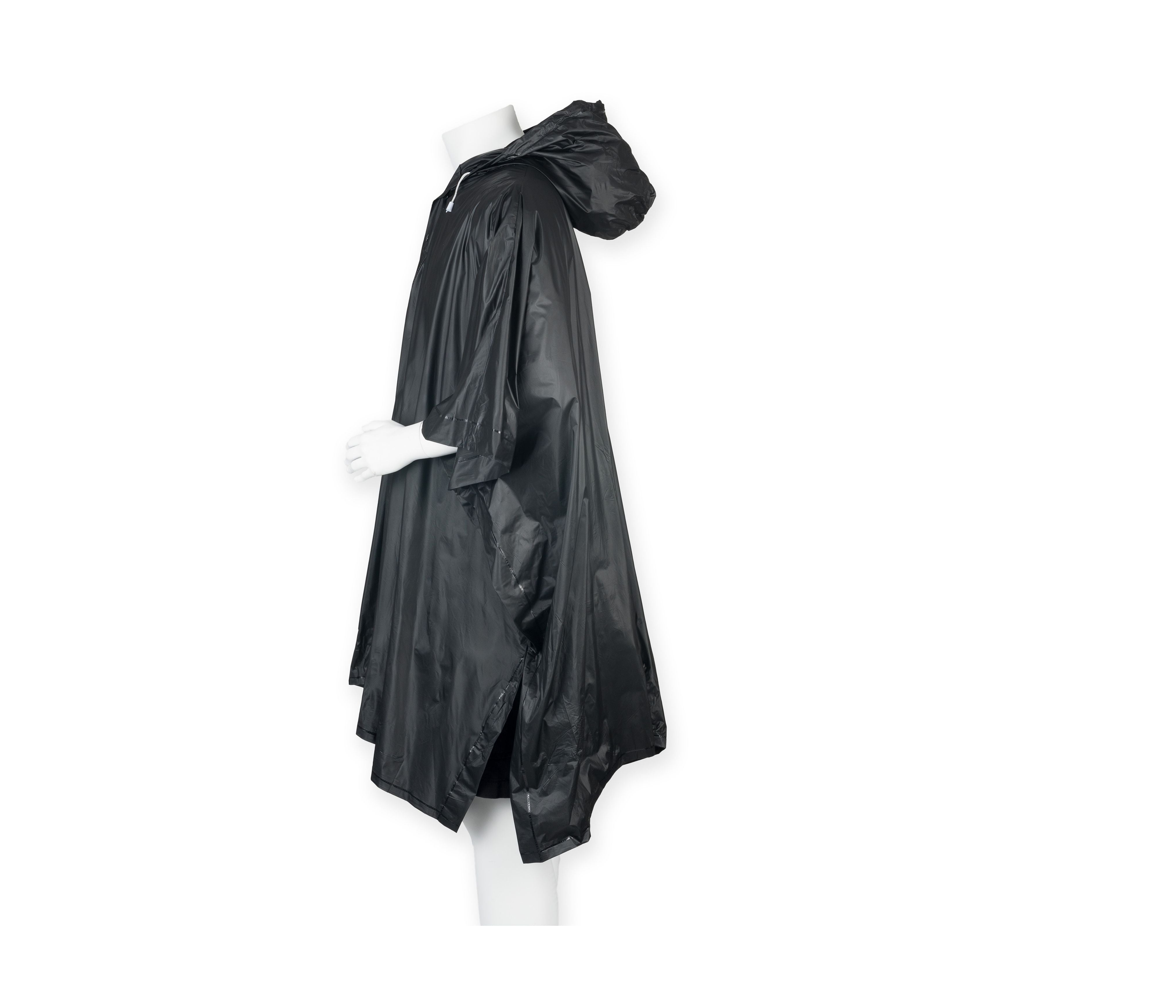 Poncho Pvc - Black