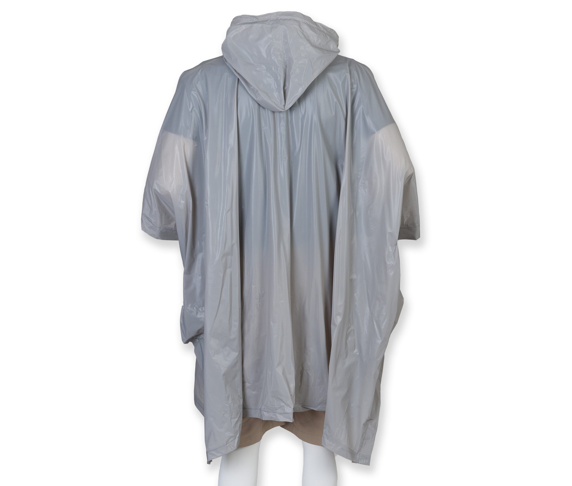 Poncho Pvc - Silver