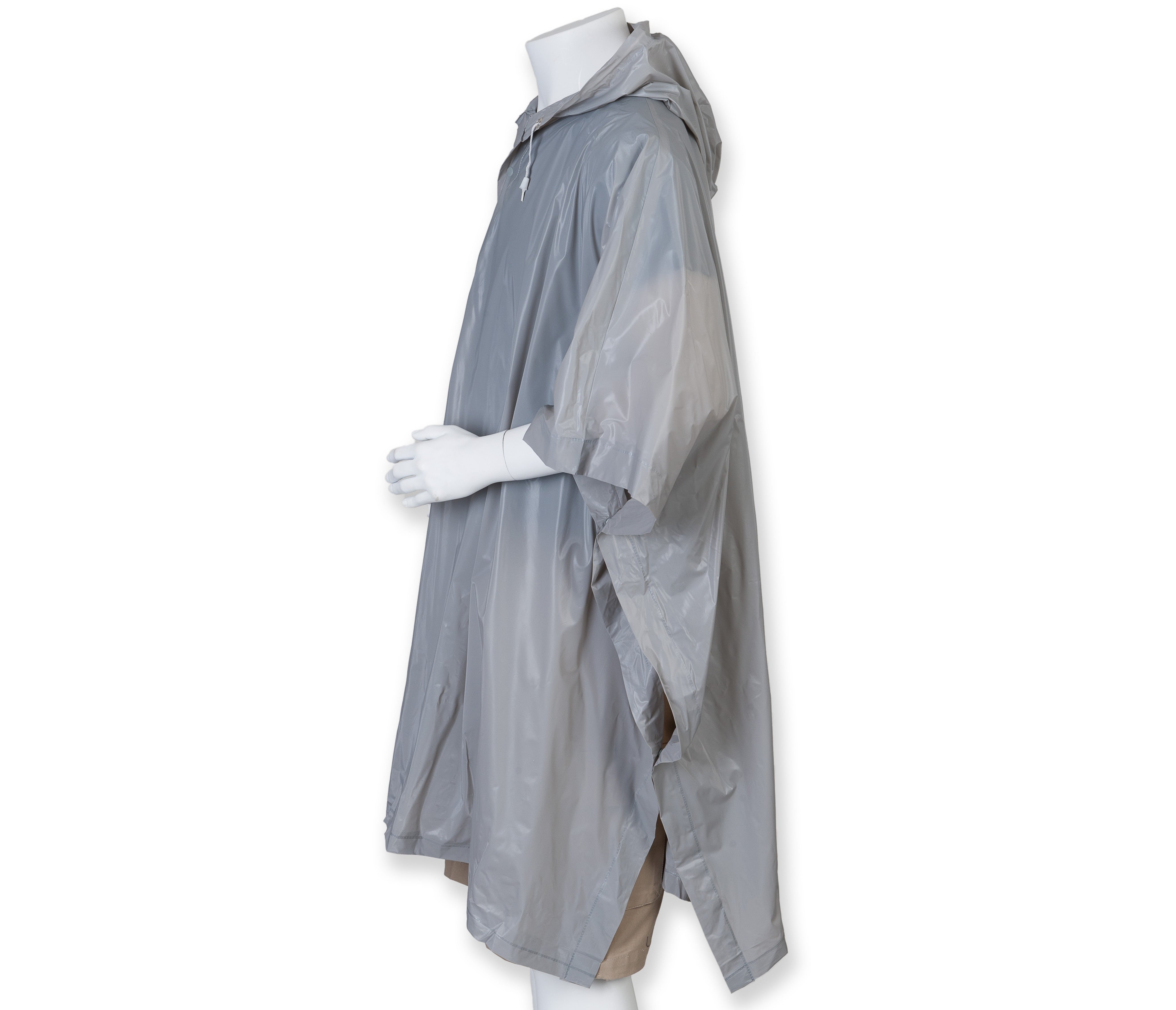 Poncho Pvc - Silver