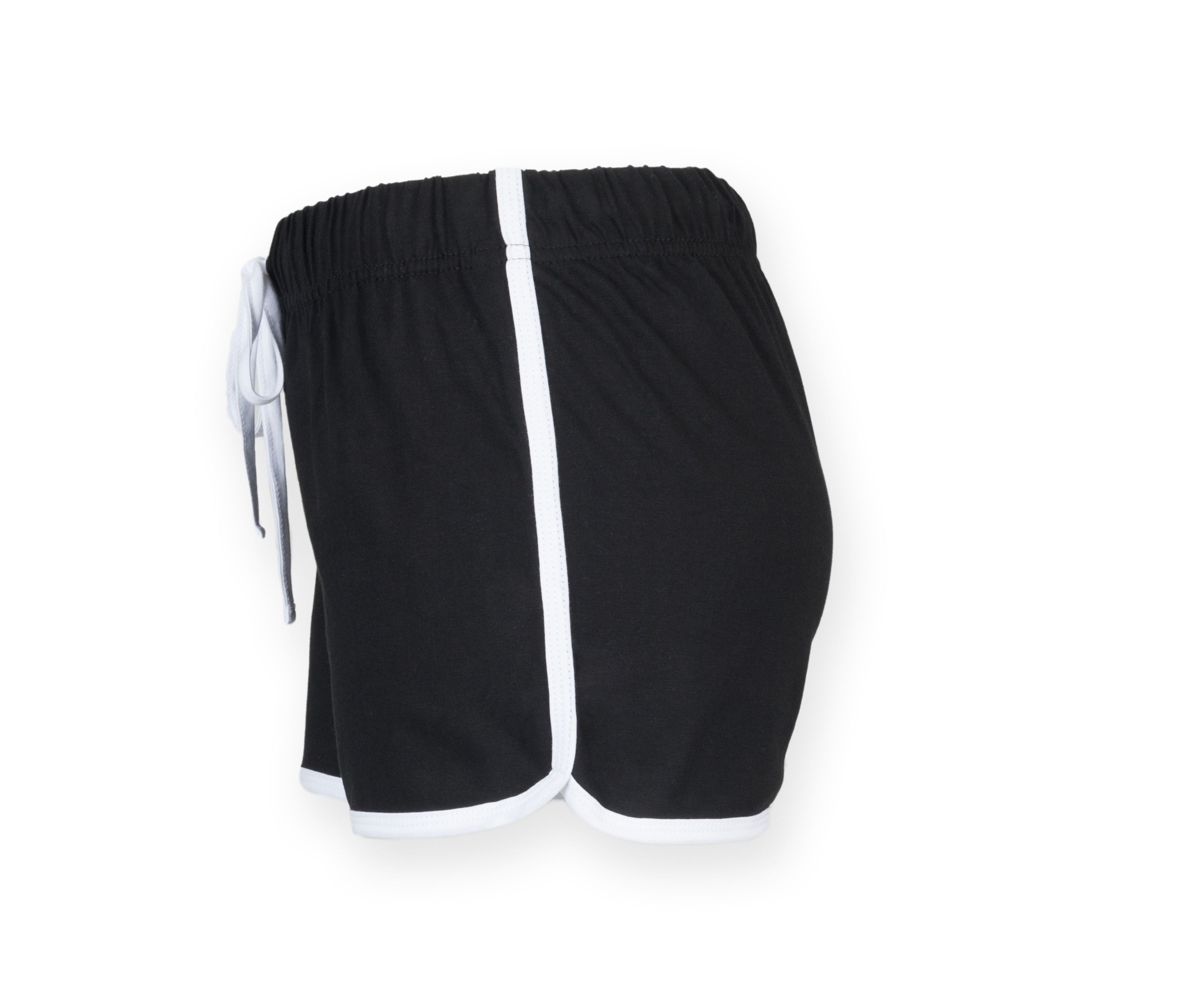 Short Rétro Enfant - Black/white