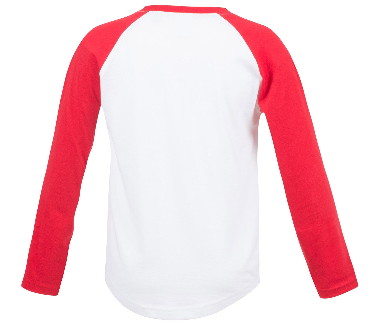 Tee-Shirt Baseball Manches Longues Enfant - White/red