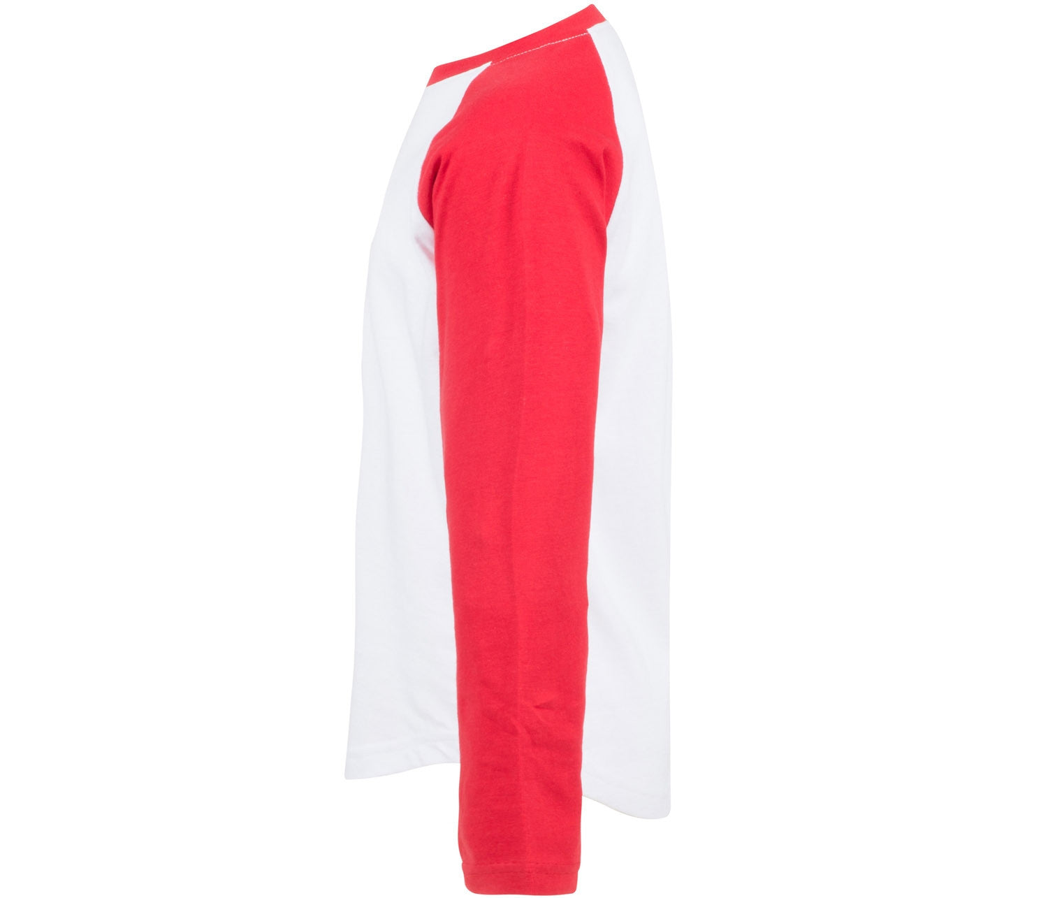Tee-Shirt Baseball Manches Longues Enfant - White/red