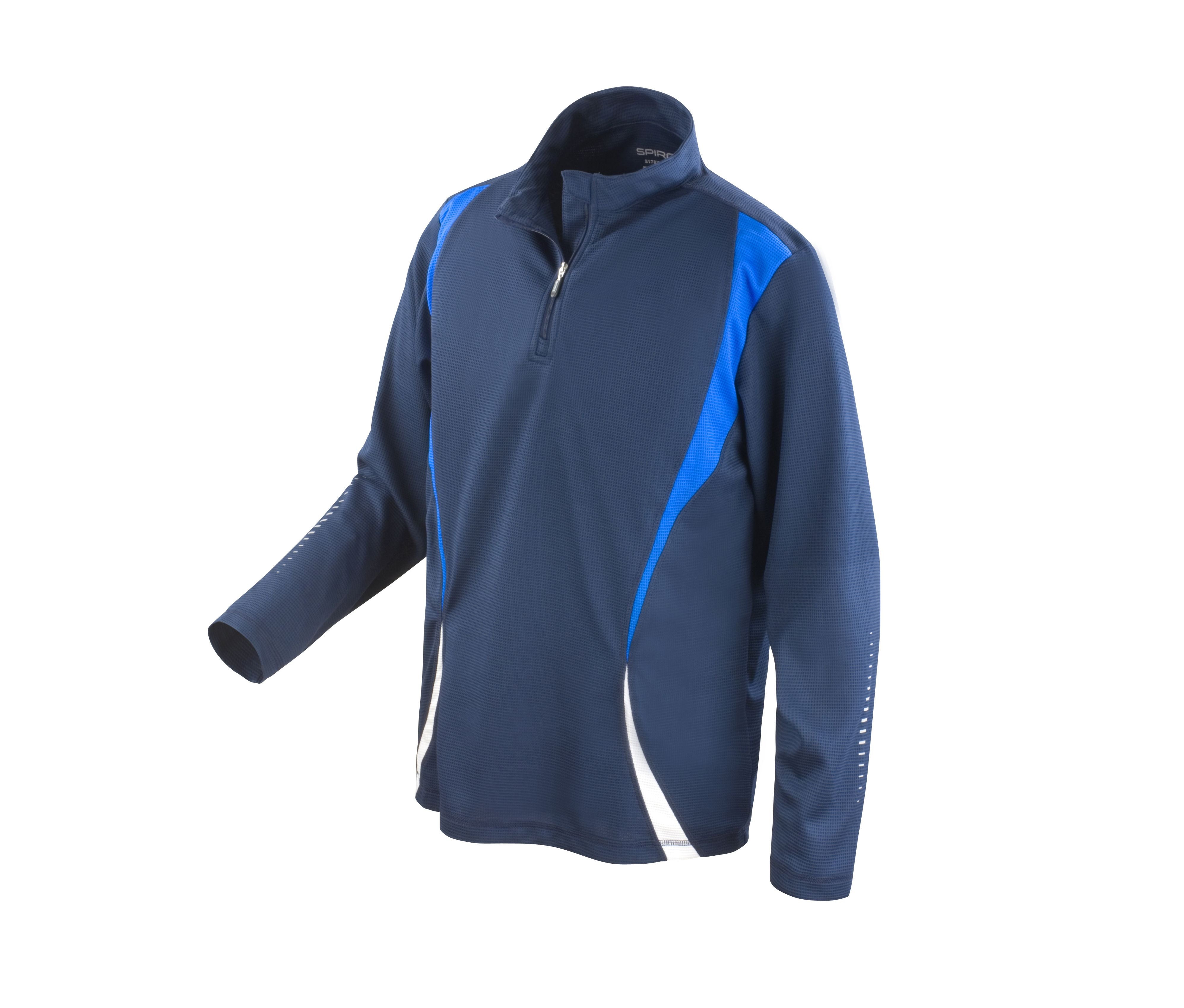 Tee-Shirt Manches Longues Respirant - Navy/royal/white