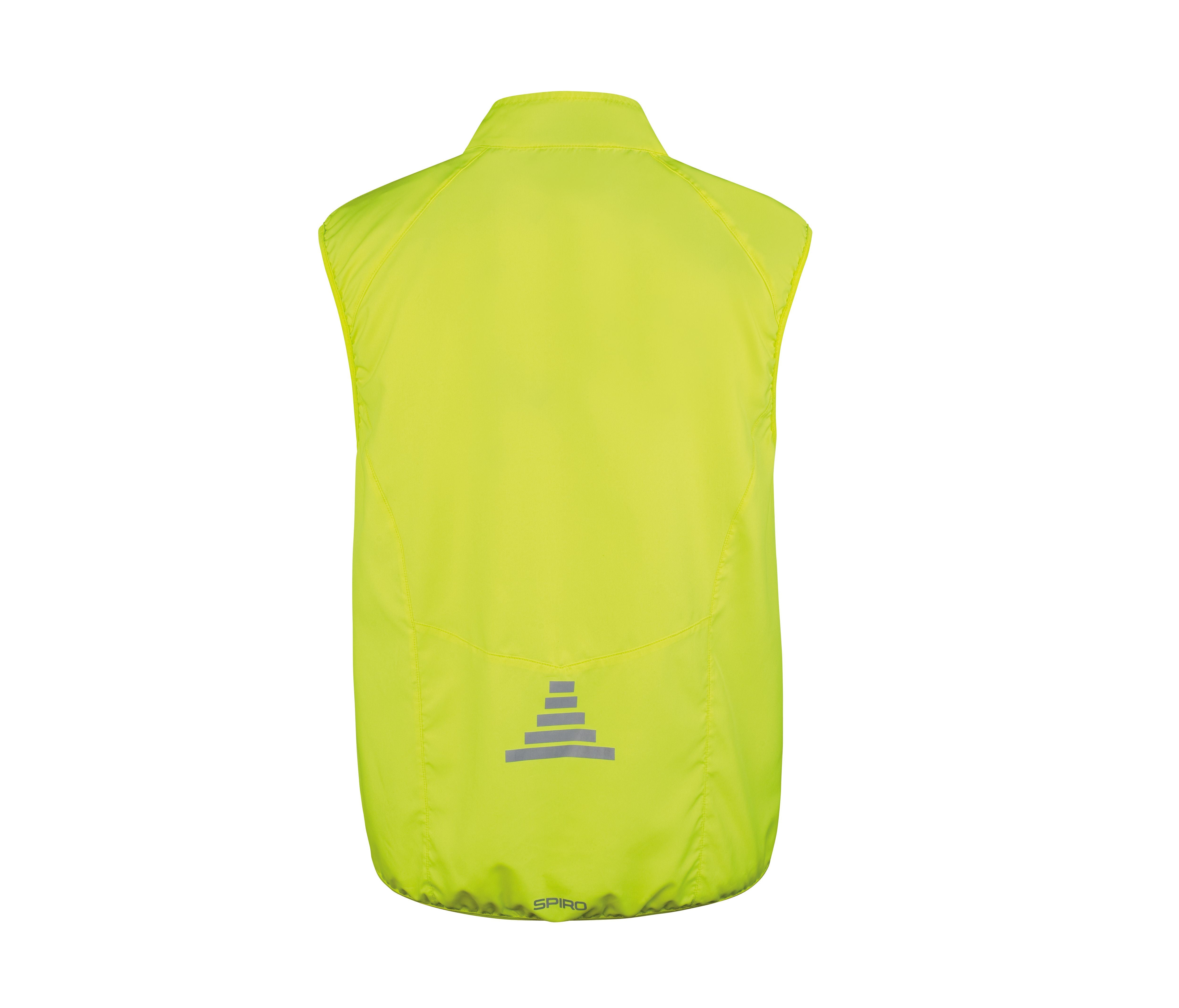 Veste de Vélo Sans Manches Unisexe - Neon Lime