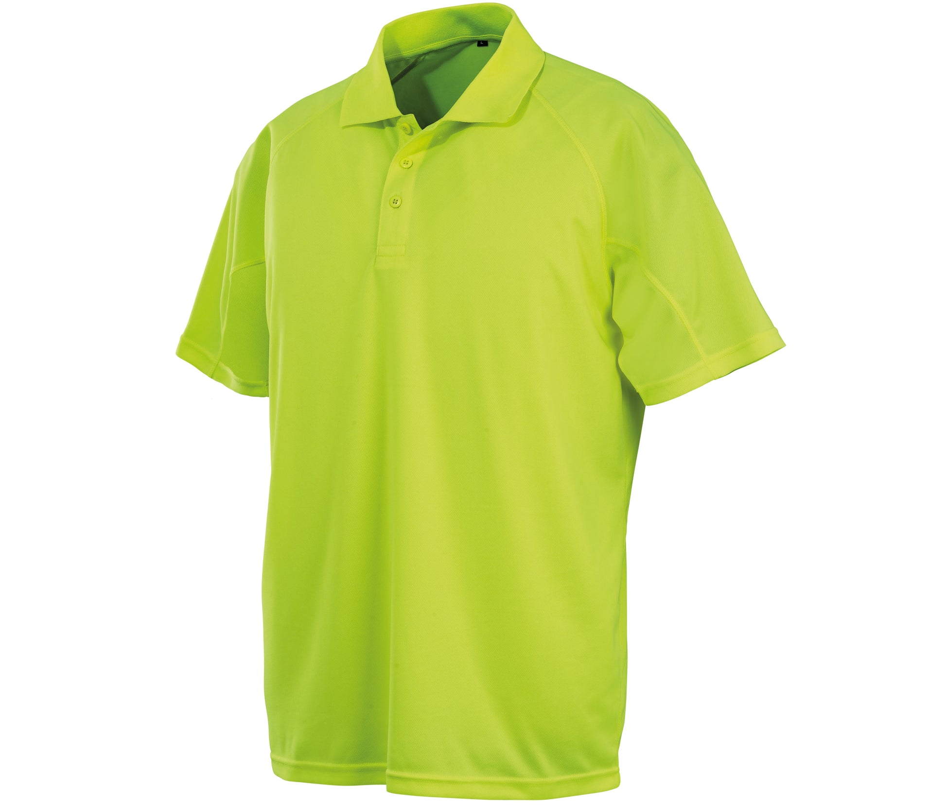 Polo Respirant Aircool - Flo Yellow