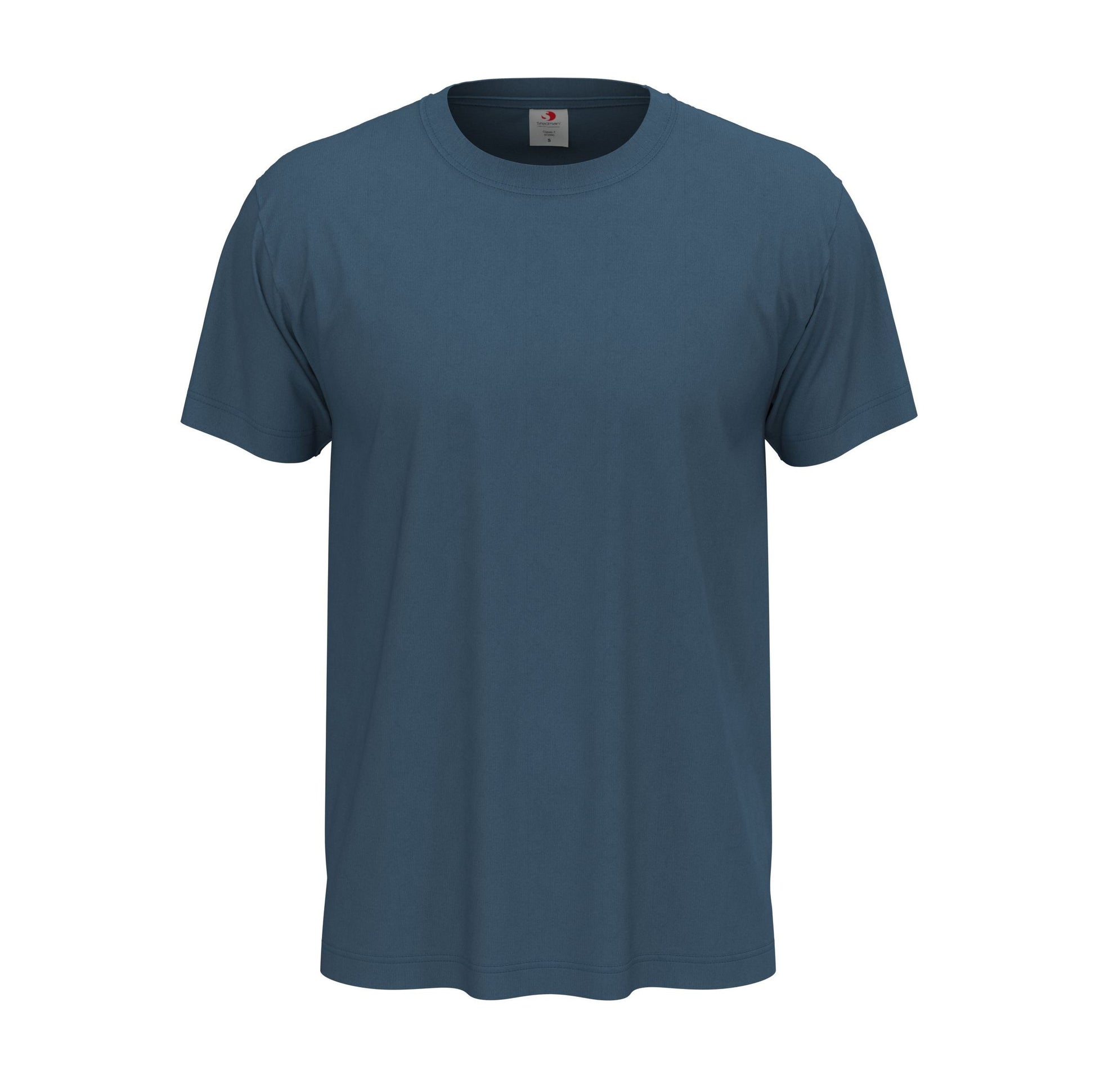 Tee-Shirt Unisexe Col Rond - Denim Blue