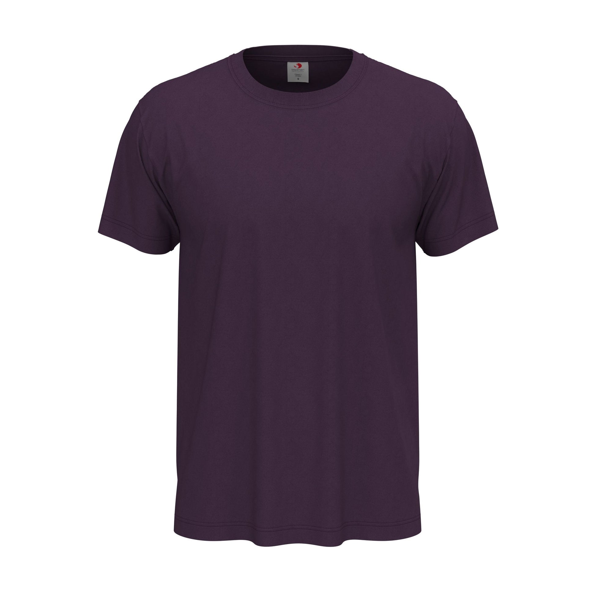 Tee-Shirt Unisexe Col Rond - Deep Berry
