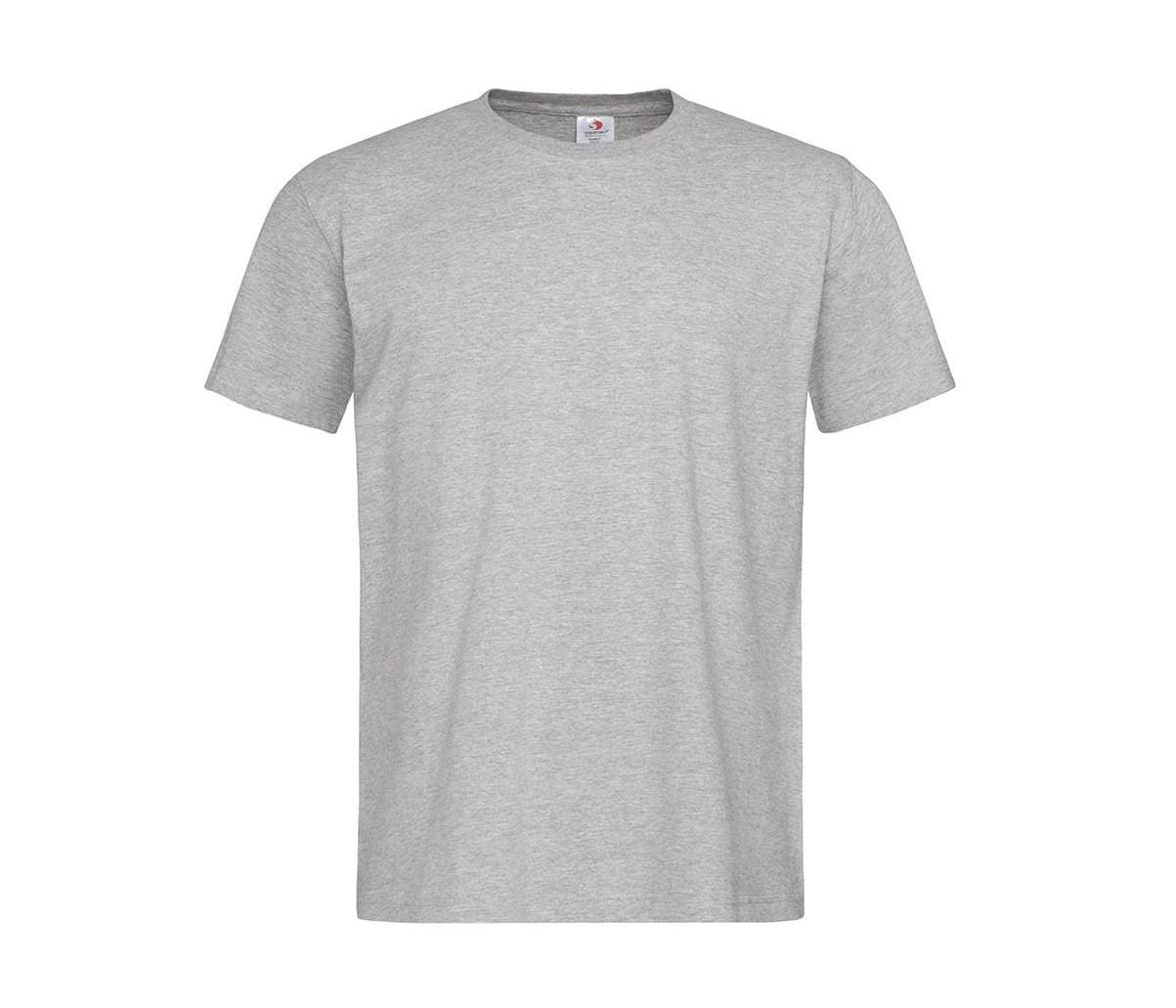 Tee-Shirt Col Rond Homme - Grey Heather