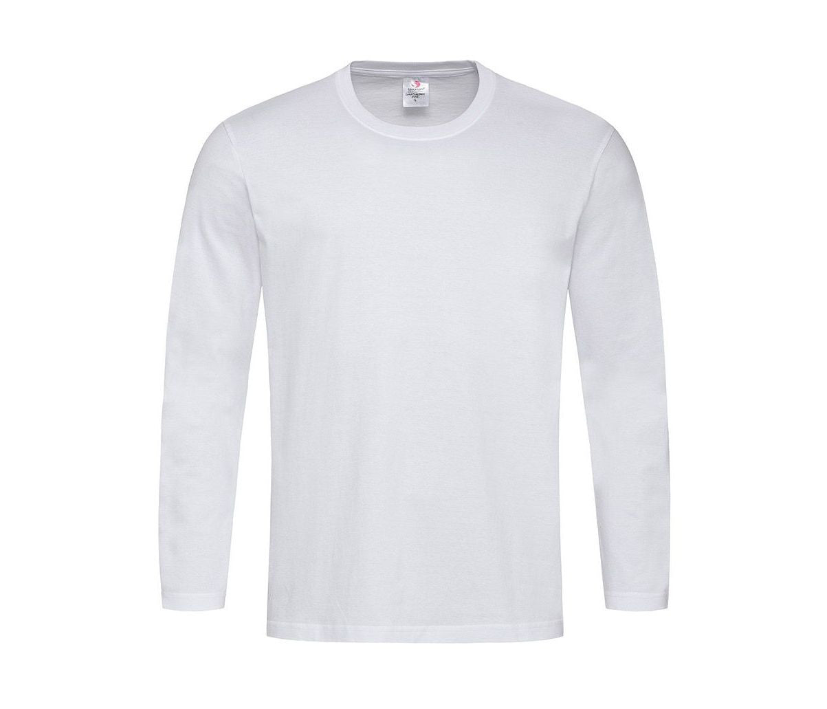 Tee-Shirt Manches Longues Homme - White