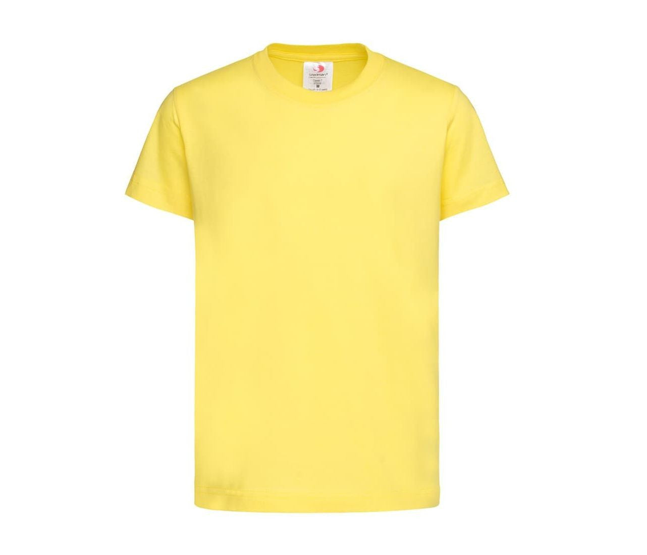 Tee-Shirt Col Rond Pour Enfants - Yellow